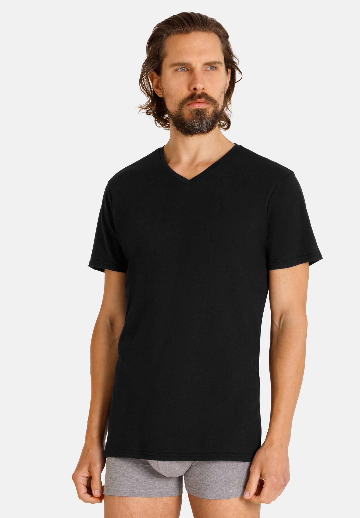Camano T-Shirt comfort (2er Pack) mit V-Ausschnitt – Bild 2 von 5