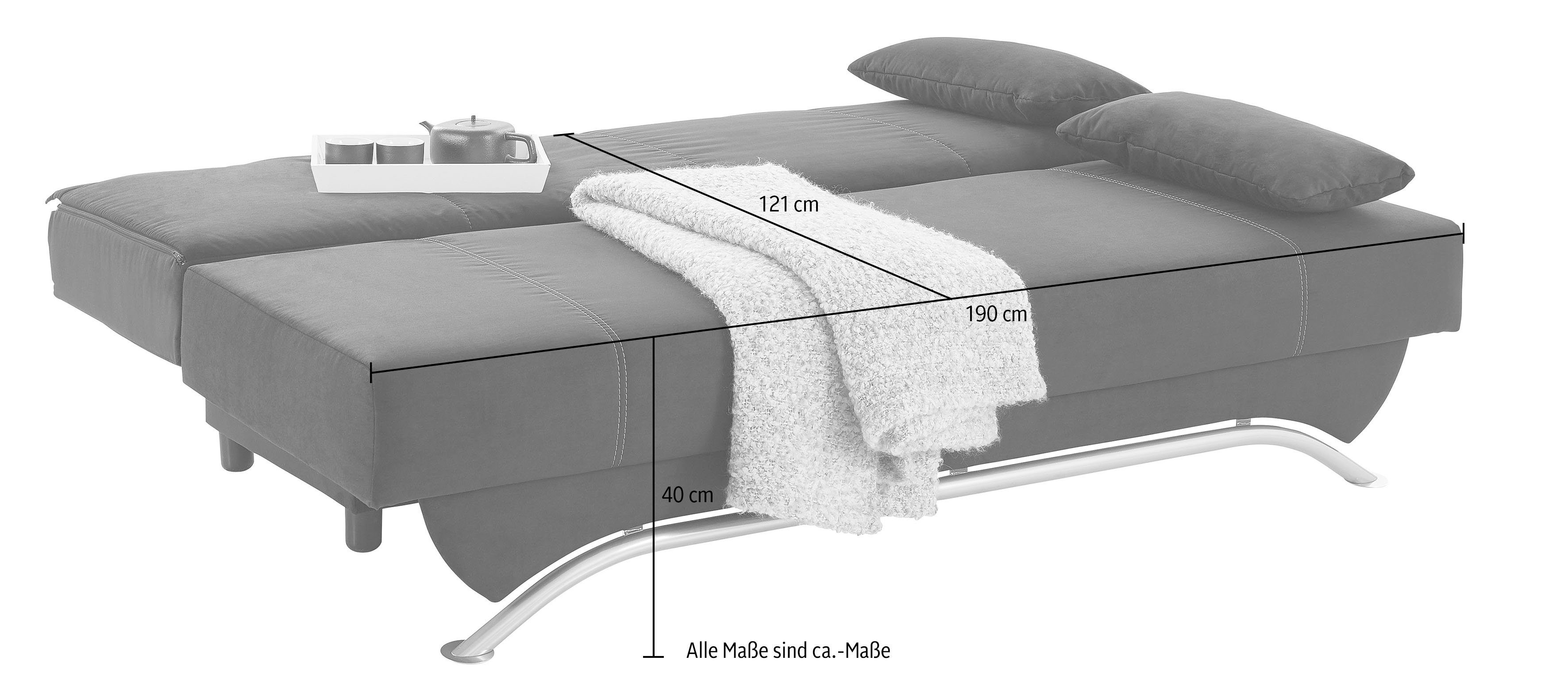 Jockenhöfer Gruppe Schlafsofa Nancy, inklusive Bettkasten