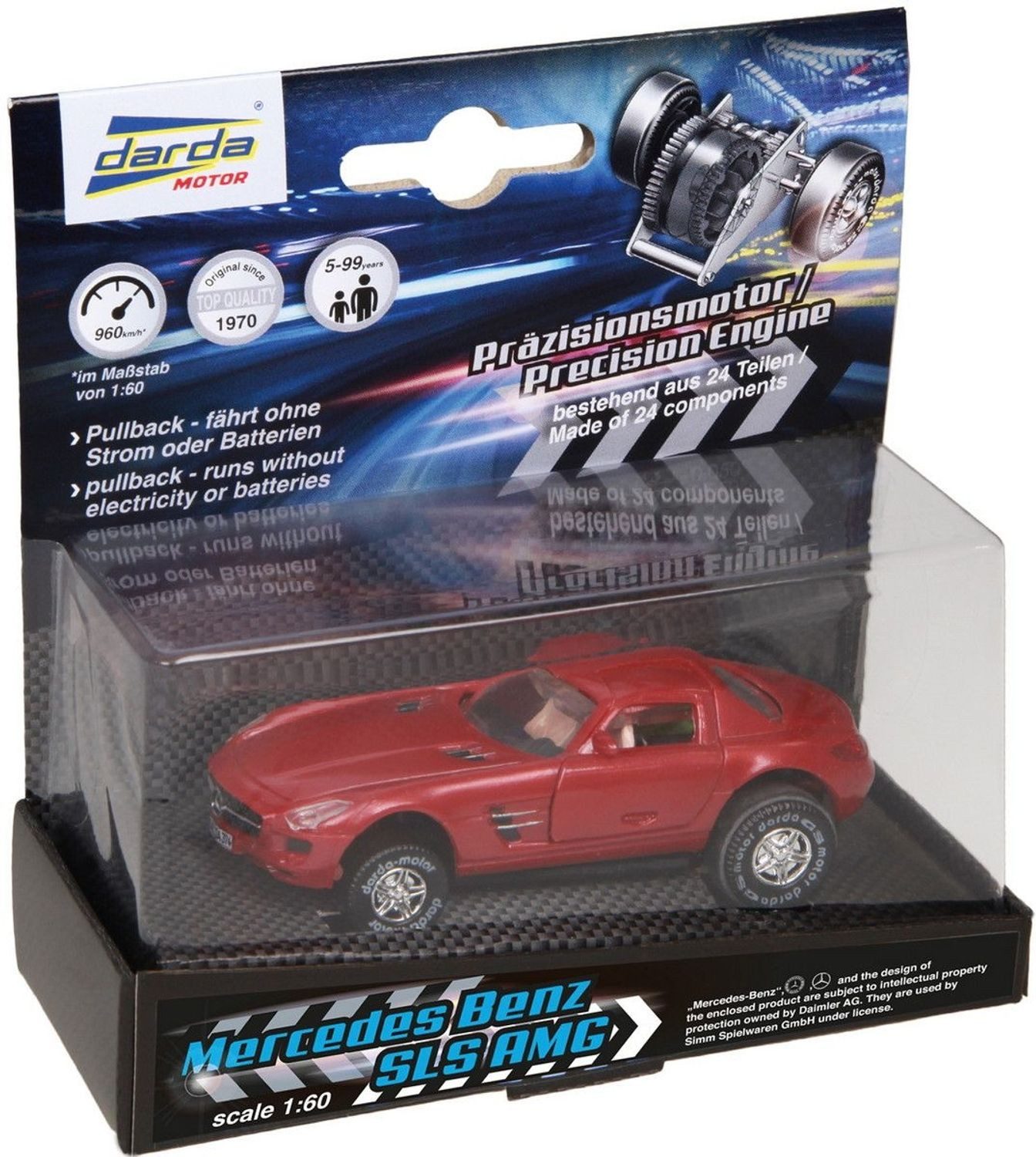 Darda® Motor Rennbahn-Auto