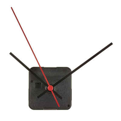 TFA Dostmann Wanduhr TFA 60.3060.01 Analoges Uhrwerk mit Uhrzeigerset Basteluhrwerk geräuscharm