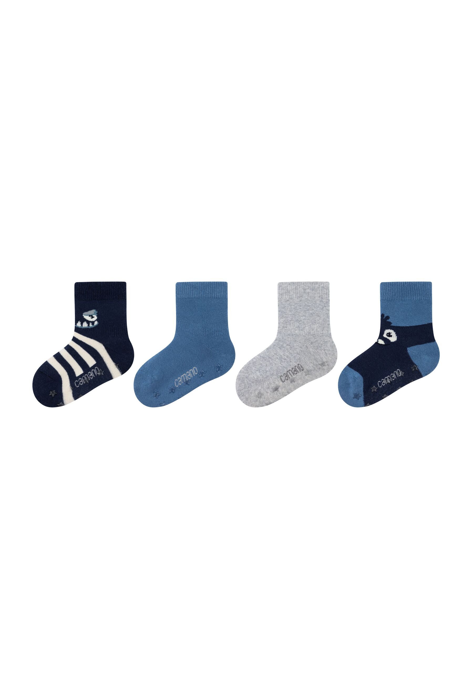 Camano Socken 4er Pack 4er Pack Aus OCS zertifizierter Baumwolle, warmes Vollfrottee-Material