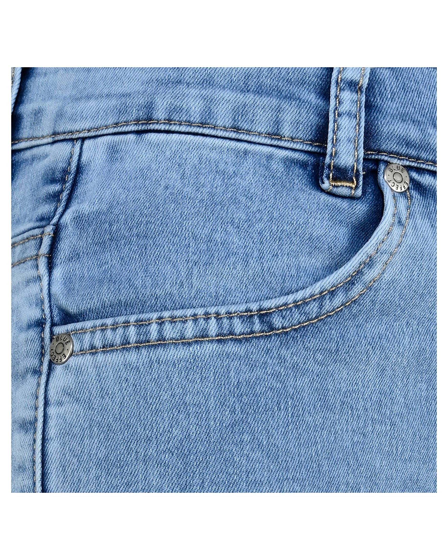 Jeans EFFECT (1-tlg) 5-Pocket-Jeans Mädchen Bootcut BLUE