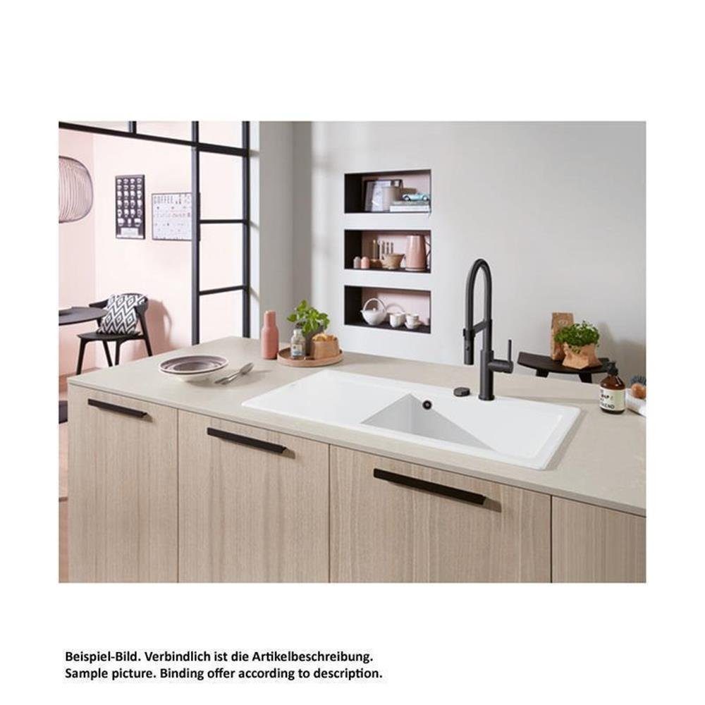 Villeroy & Boch Küchenspüle & Einbauspüle Premiumline 60 TW Villeroy cm Timber Becken 100/51 Boch Subway links, Style