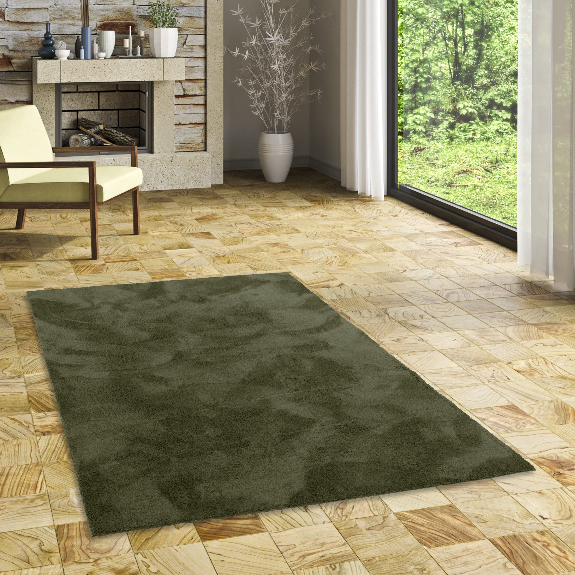 Pergamon Fellteppich Fellteppich Super Soft Pearl, günstig online kaufen