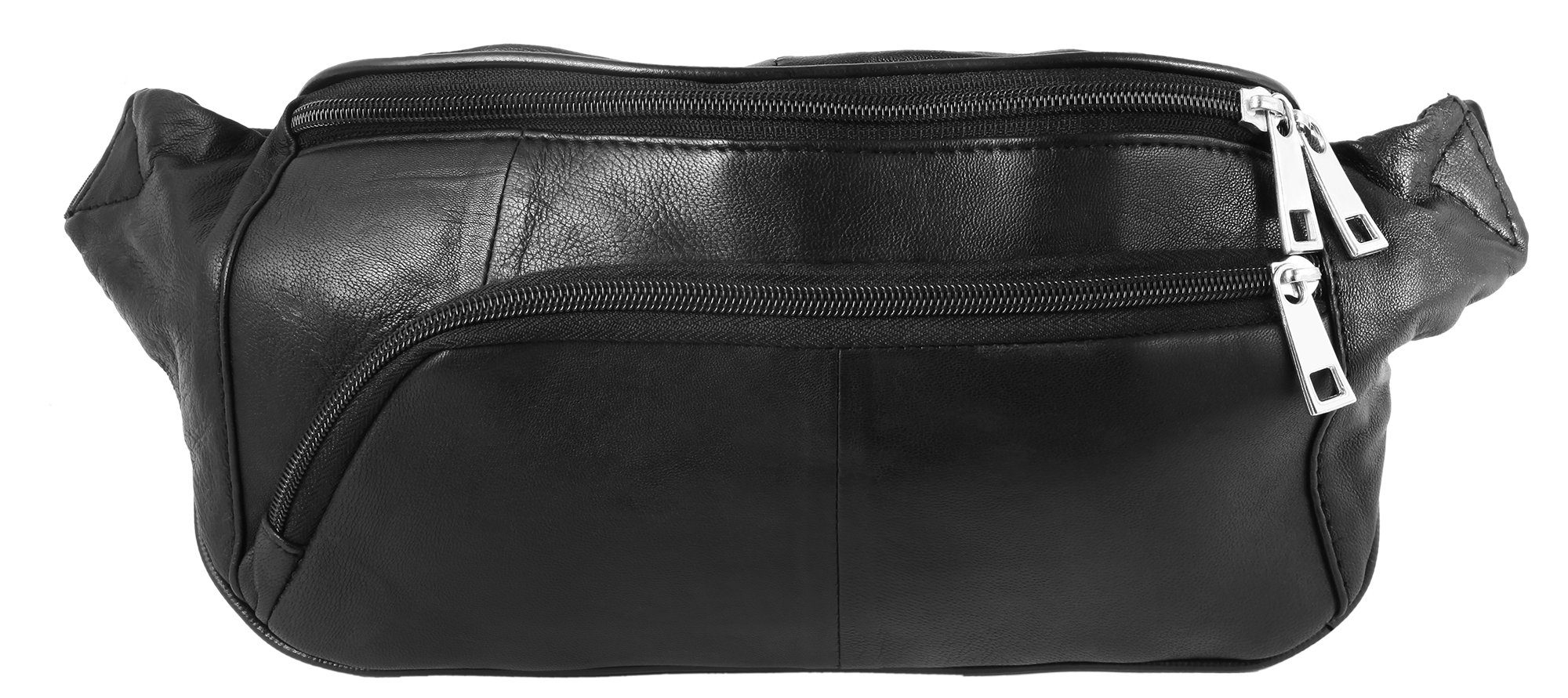 STEINMEISTER Bauchtasche Kamel Unisex Hüfttasche Gürteltasche aus Echtleder