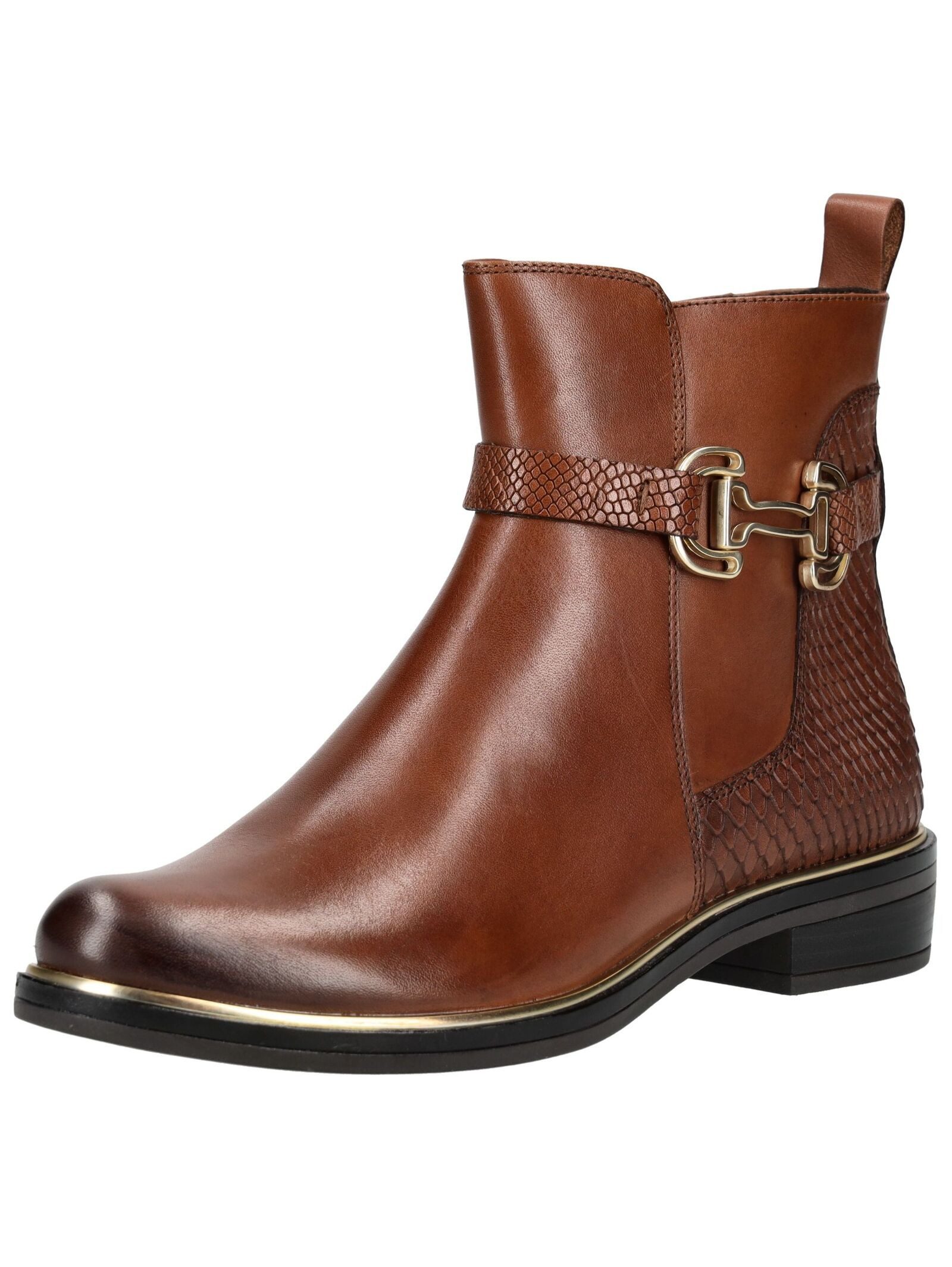 Stiefelette Leder . Stiefelette