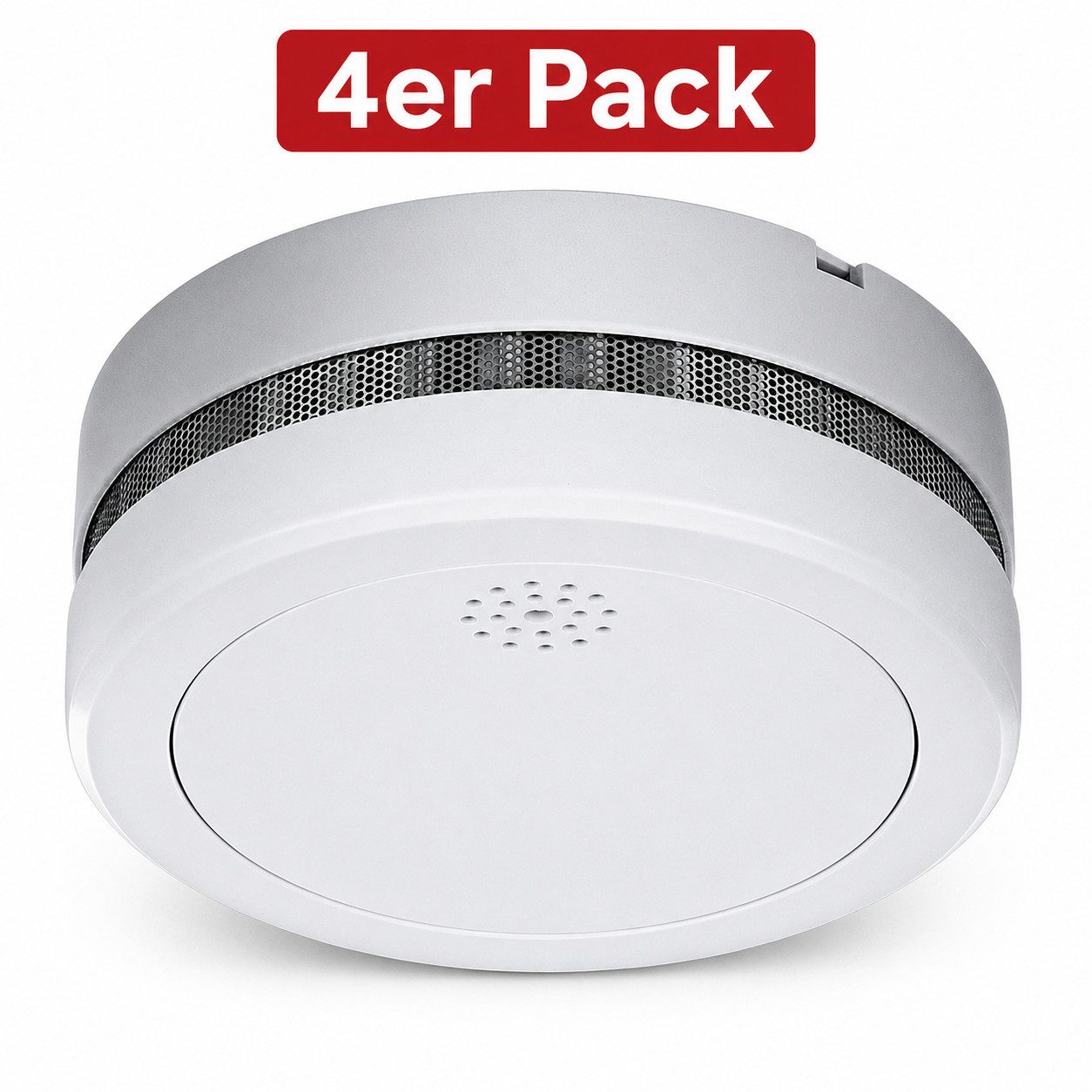 smartwares Rauchwarnmelder Feuermelder Brandmelder 10 Jahre 4er Pack Rauchmelder (VdS Q-Label Brandschutz Zuhause Sicherheitsmelder Brandwarnmelder)