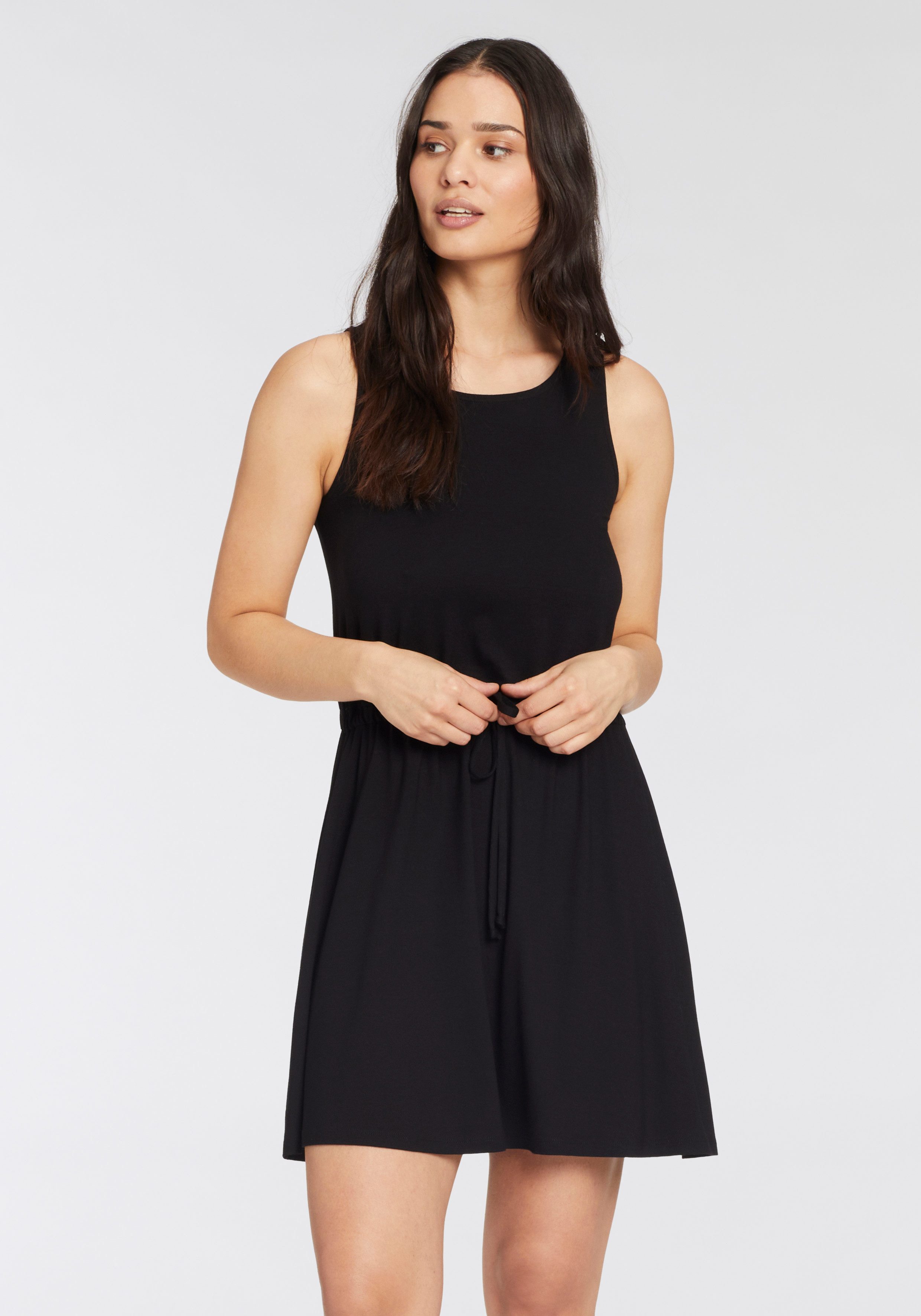 Laura Scott Sommerkleid mit Spitzenpasse günstig online kaufen