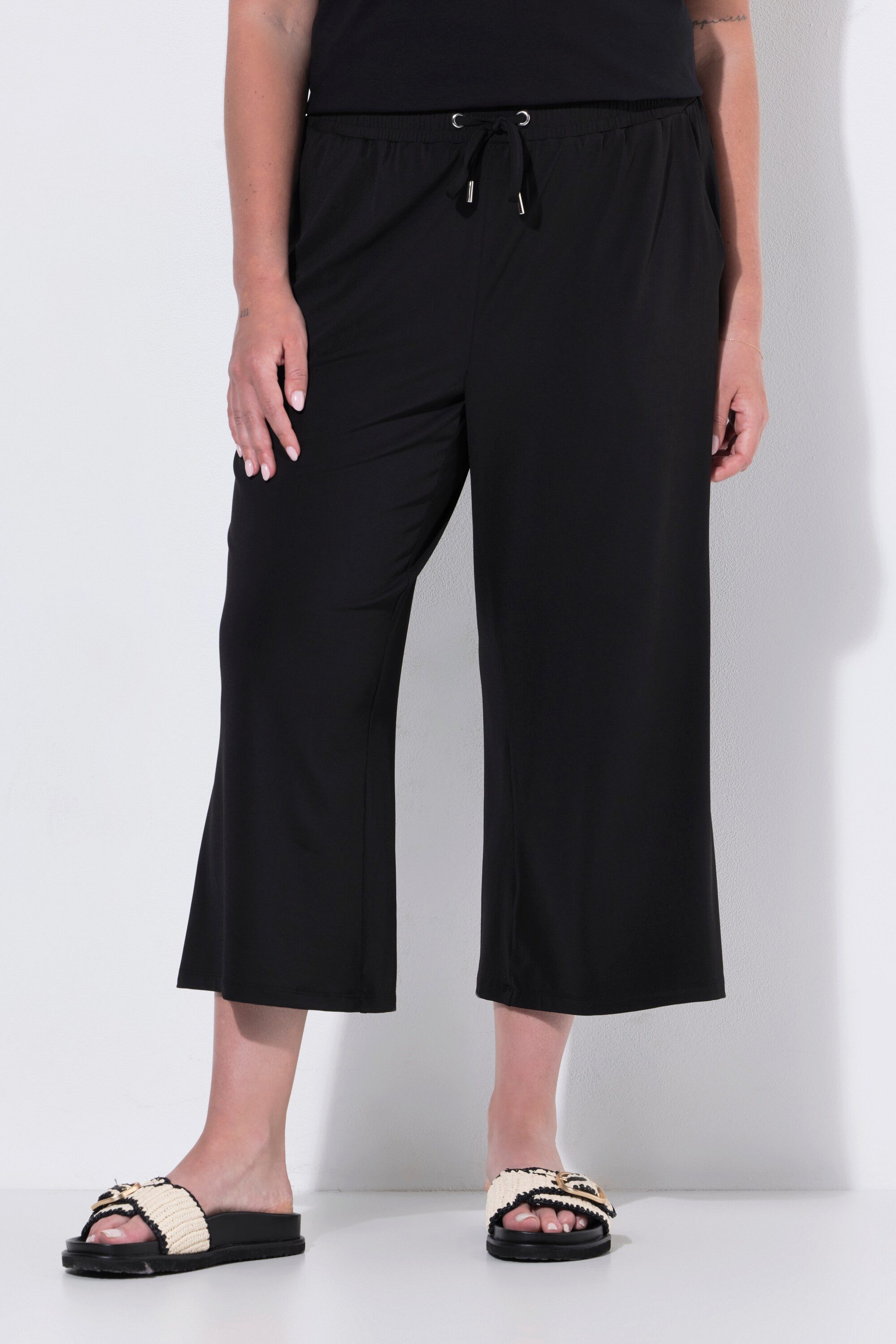 Angel of Style Culotte Culotte gerades Bein Elastikbund