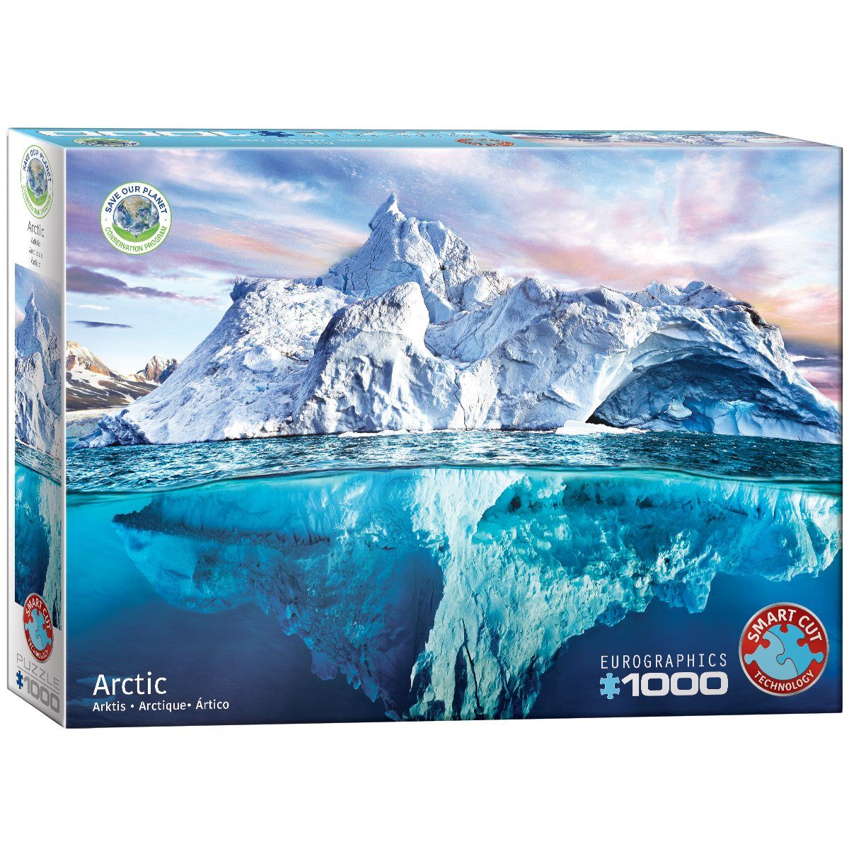 EUROGRAPHICS Puzzle EuroGraphics 6000-5539 Rette den Planeten - Arktis, 1000 Puzzleteile