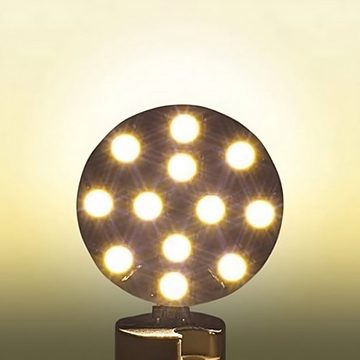 Ogeled LED Flutlichtstrahler G4 LED Lampe 2,4W ersetzt 25 Watt 12V dimmbar