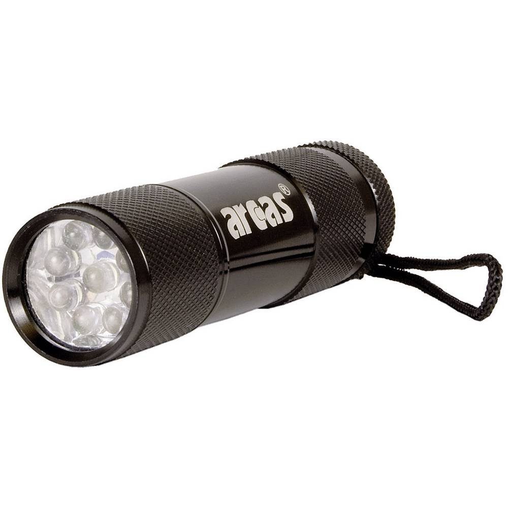 Arcas Taschenlampe Alutaschenlampe 9 LED ARCAS 9LED+3XAAA