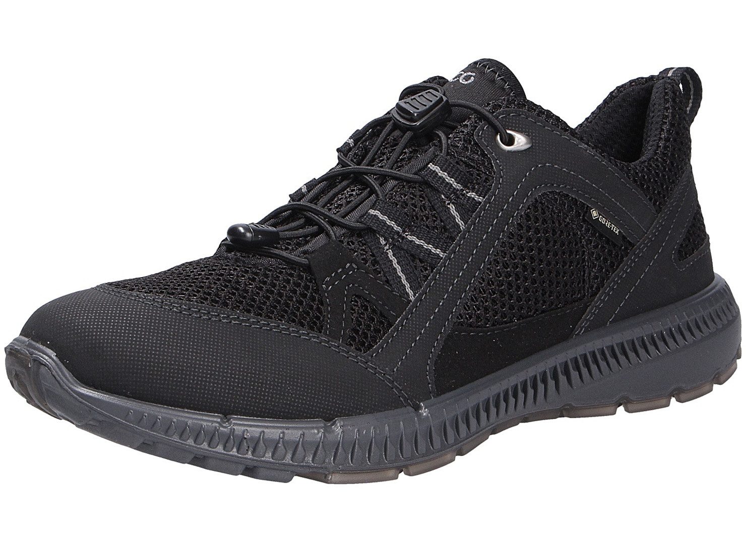 Ecco Damen Schnürschuh schwarz Größe Schnürschuh