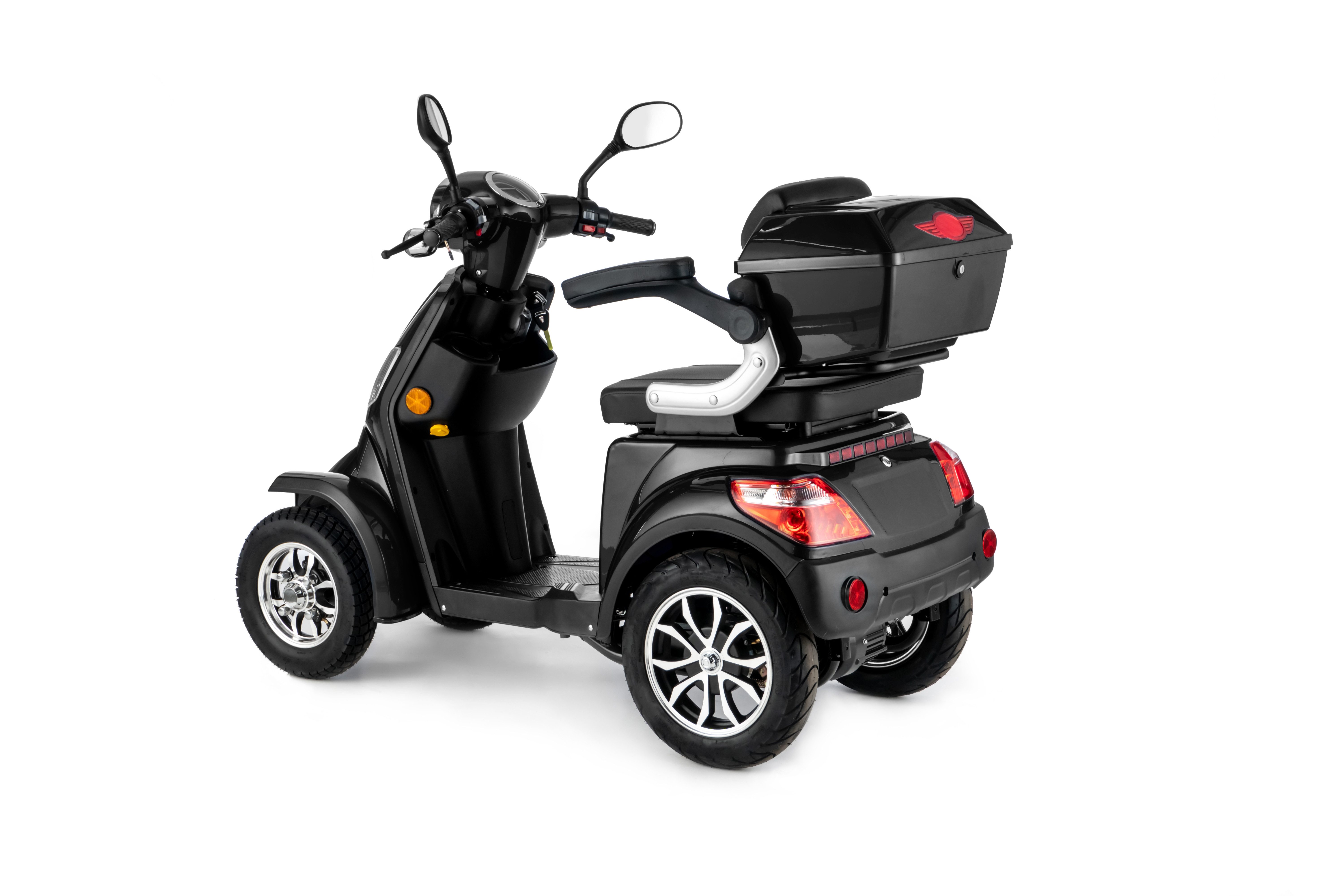 Veleco Elektromobil Faster, herausnehmbarer Lithium-Ionen Akku,4-Rad Seniorenmobil,1000W, 12,00 km/h, Herausnehmbarer Lithium-Ionen Akku