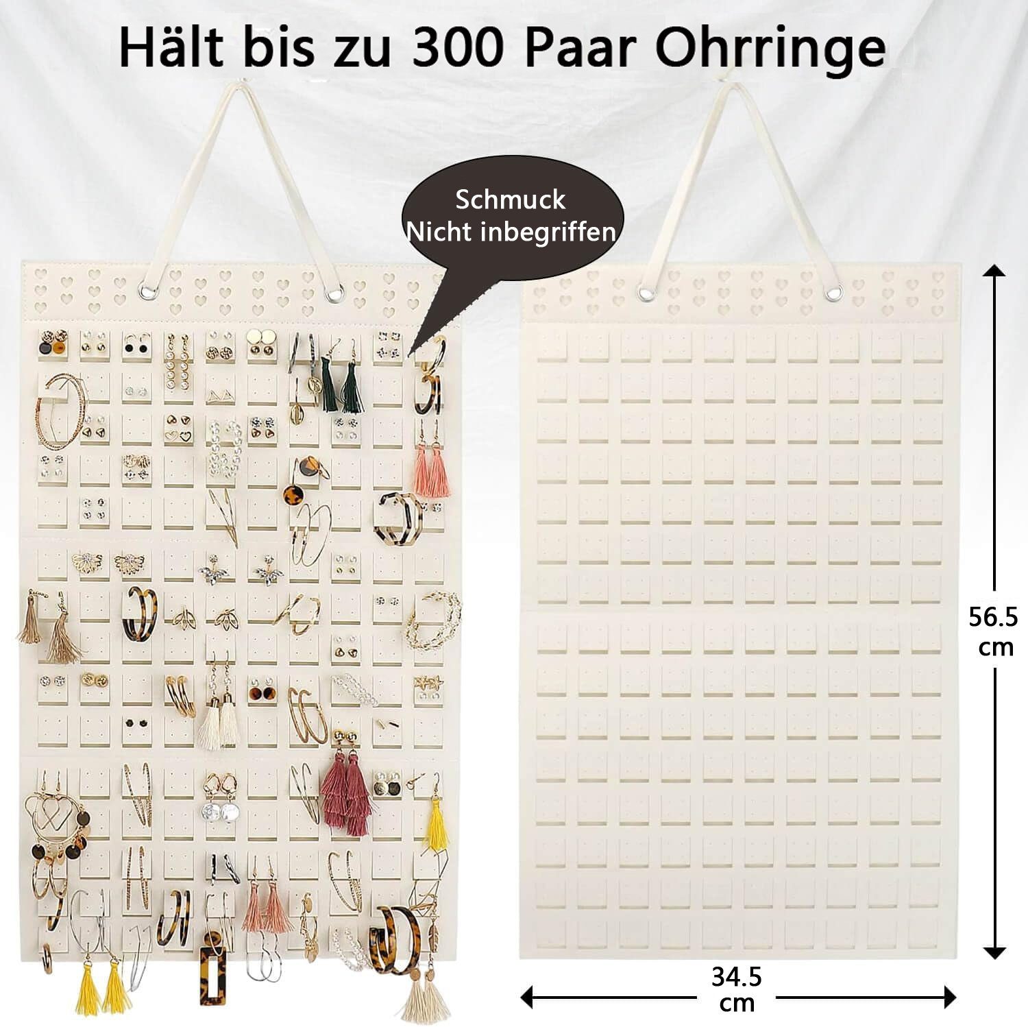 Coonoor Schmuckständer Schmuckhalter Wand (1 St), für Ohrringe – Bild 2 von 5