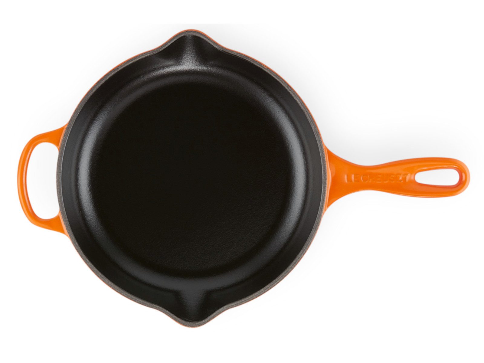 LE CREUSET Servierpfanne Brat- und Servierpfanne Signature rund ofenrot 23cm