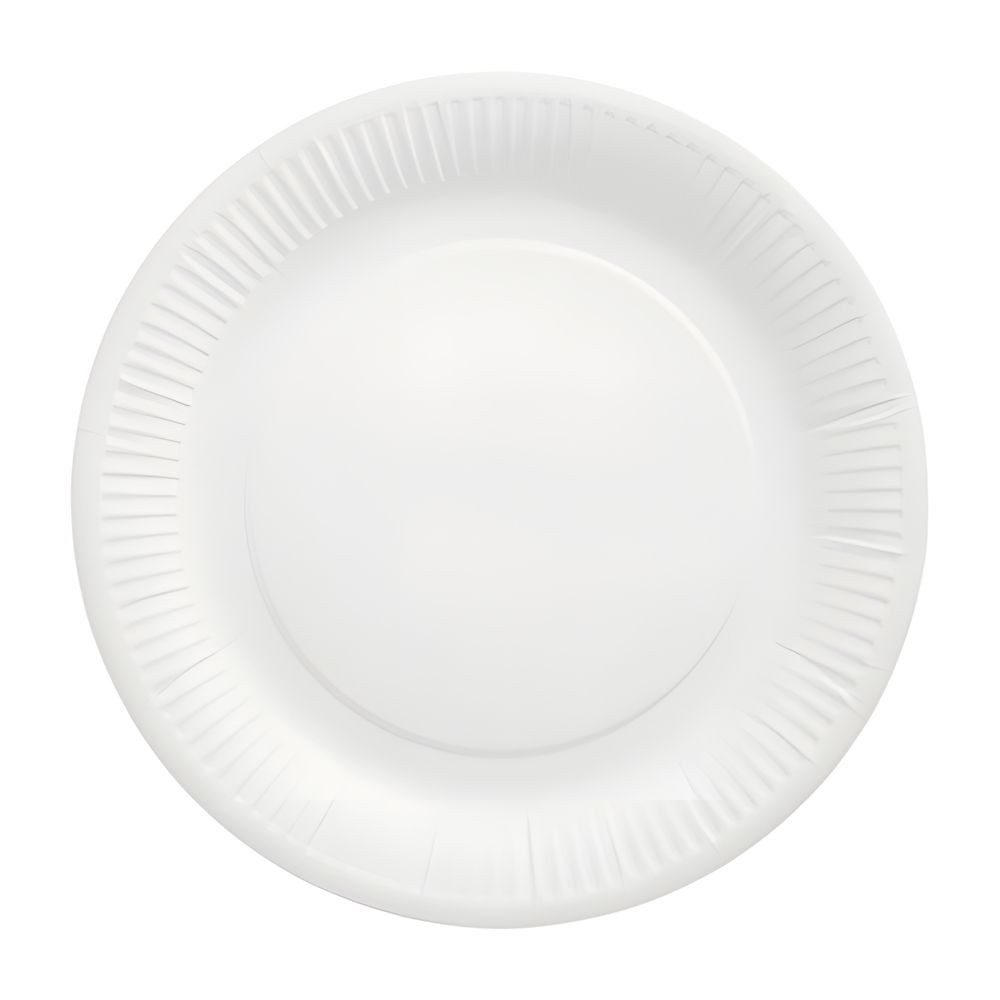 PAPSTAR Pappteller Teller, Pappe pure rund Ø 26 cm weiss extra stark 50 Stk