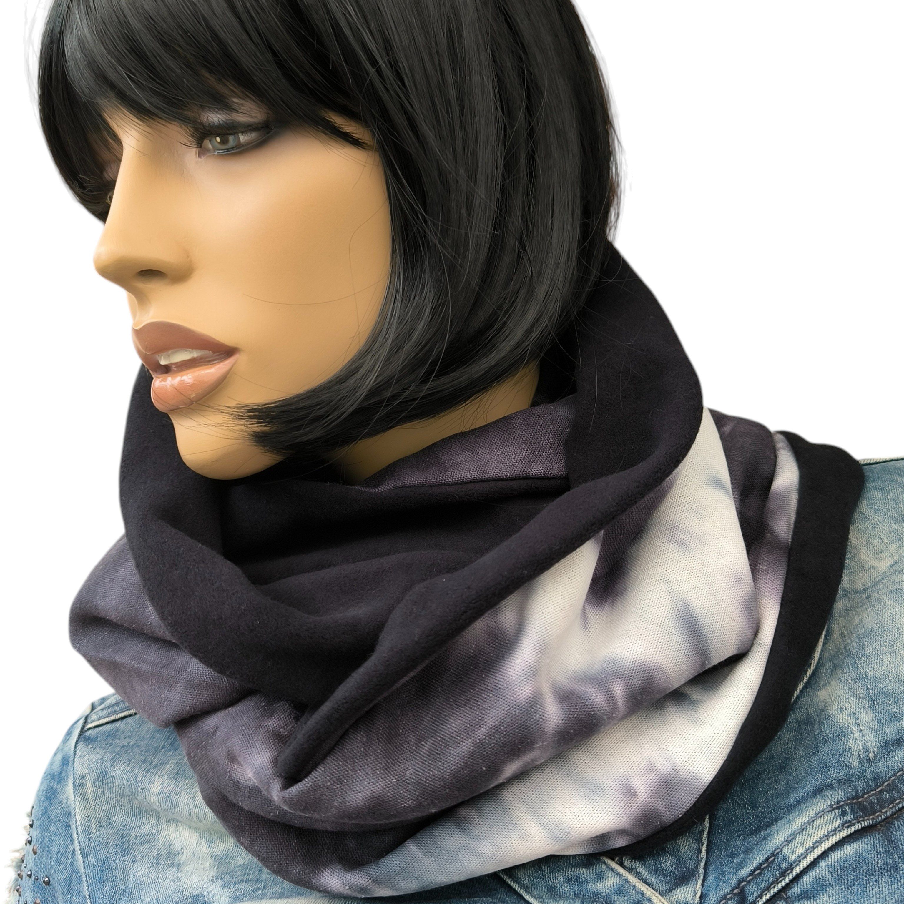 Britta Meier Loop Stylischer Damen-Loopschal Batik günstig online kaufen