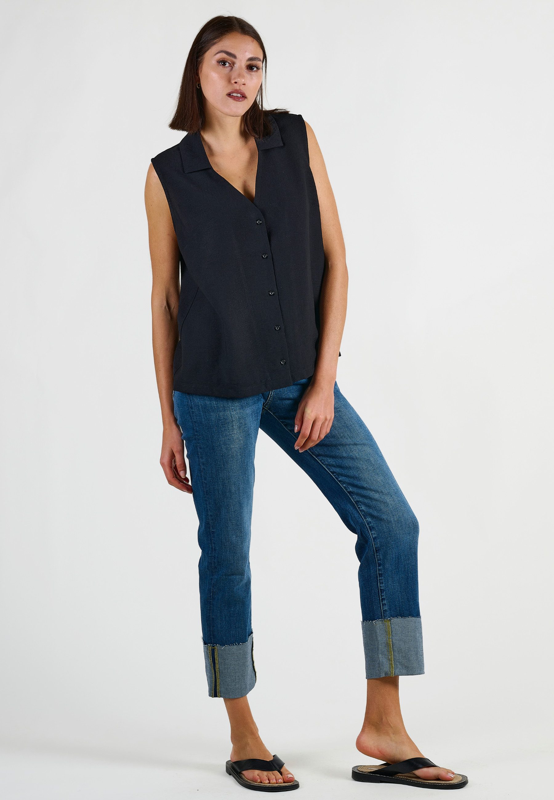 Andijamo-Fashion Shirtbluse EASY FLOW BLOUSE Leicht günstig online kaufen