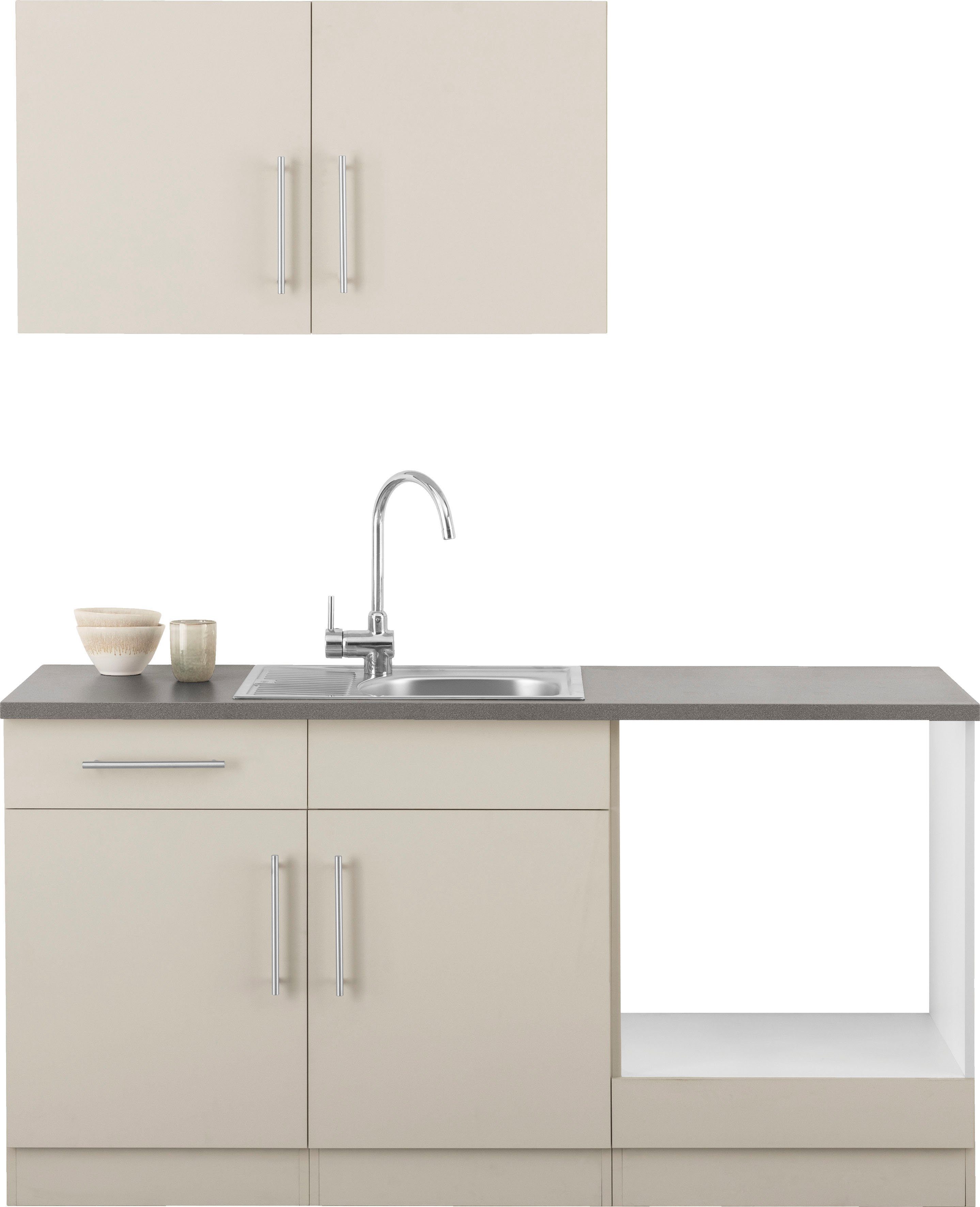 wiho Küchen Küche Cali, TOPSELLER, wahlweise mit E-Geräten, Breite 160 cm