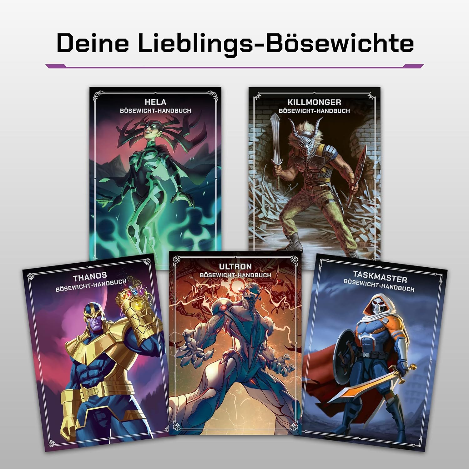 Ravensburger Spiel Marvel Villainous: Infinite Power, Brettspiel, deutsche Ausgabe