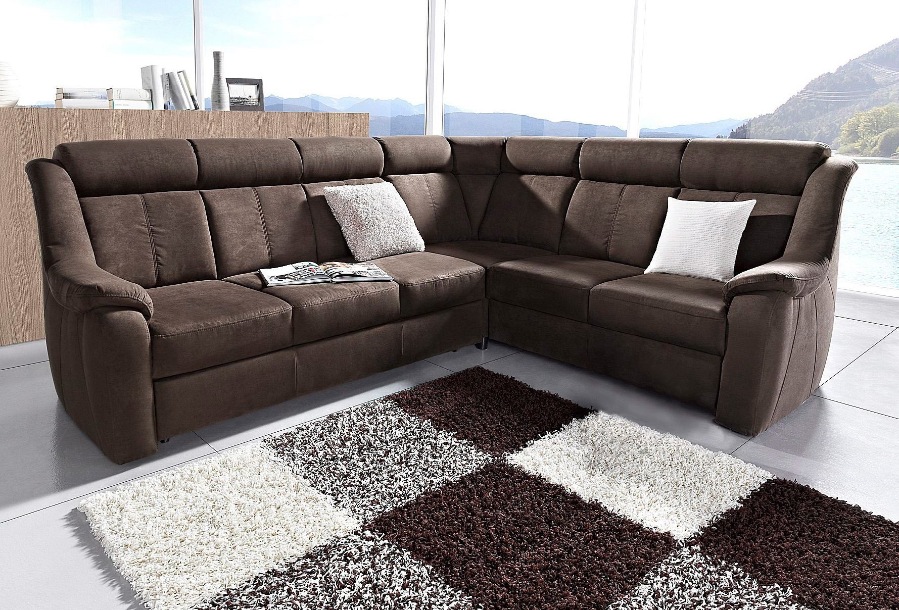 sit&more Ecksofa "Basel L-Form" günstig online kaufen