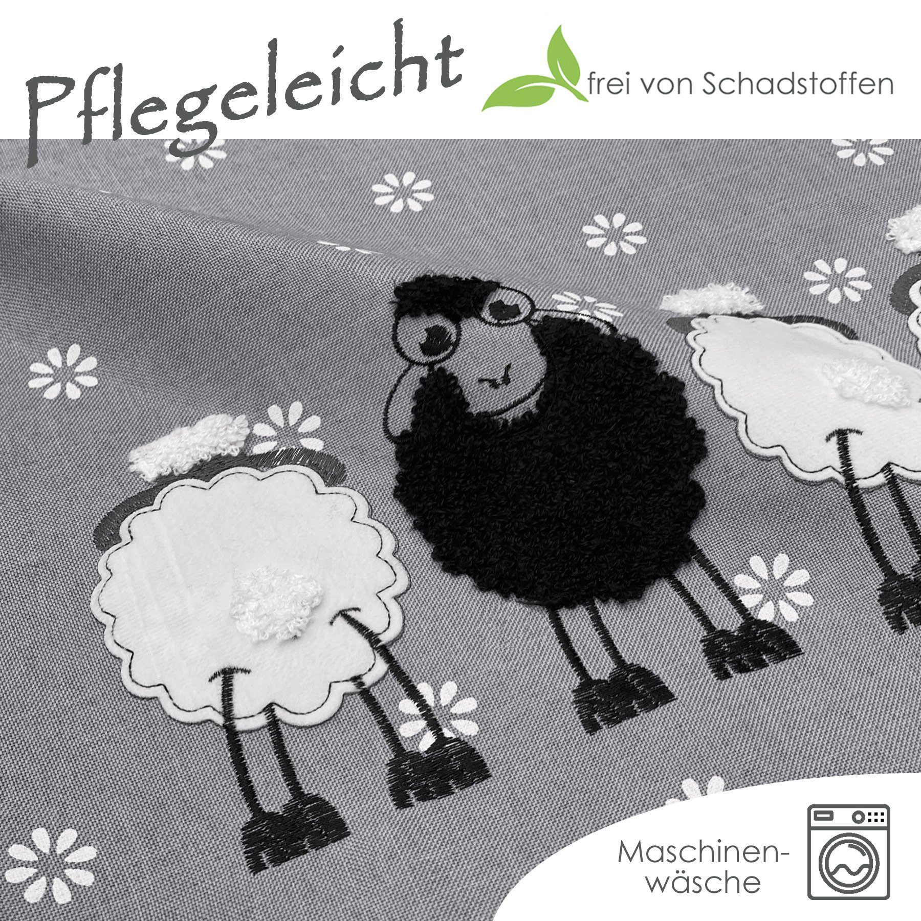 heimtexland Tischdecke Gobelin Tischdeko Osterdeko Tischset Deko Kissen (St günstig online kaufen