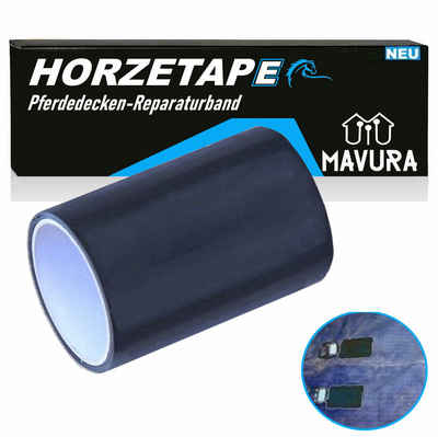 MAVURA Klebeband HORZETAPE Reparaturband Pferdedecken Pferde Decken-Reparatur-Kit Decken Reparatur Set Deckenreparatur (8,66€/m)