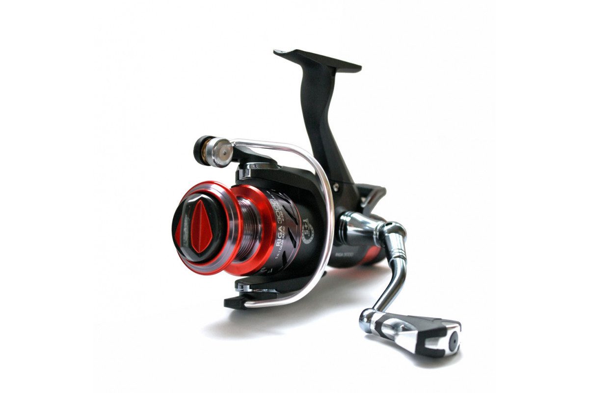 Fanatik Spinnrolle Angelrolle "RIGA" Baitrunner Karpfenangeln, Bodenangeln)