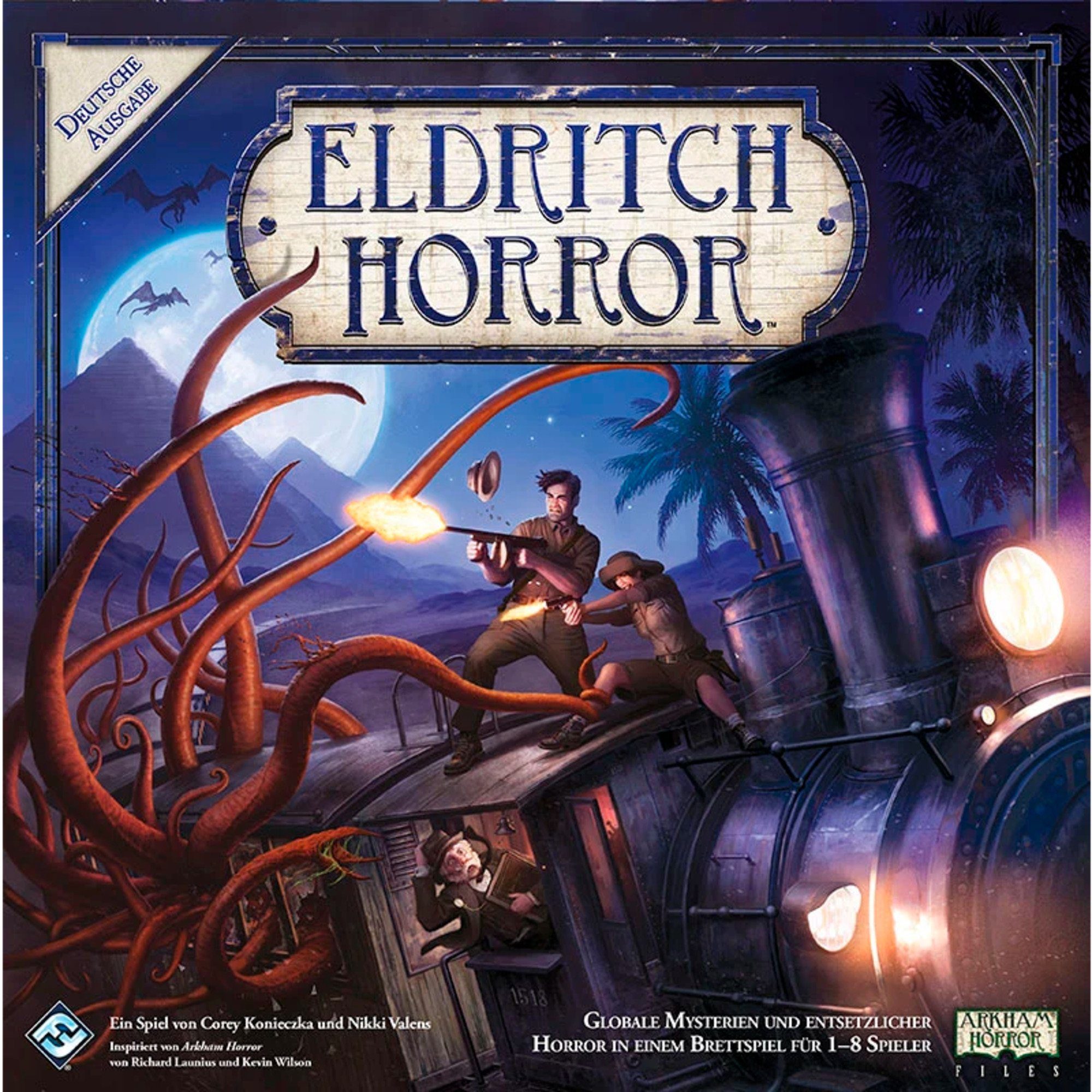 Asmodee Spiel Asmodee Eldritch Horror, Brettspiel, (Grundspiel)
