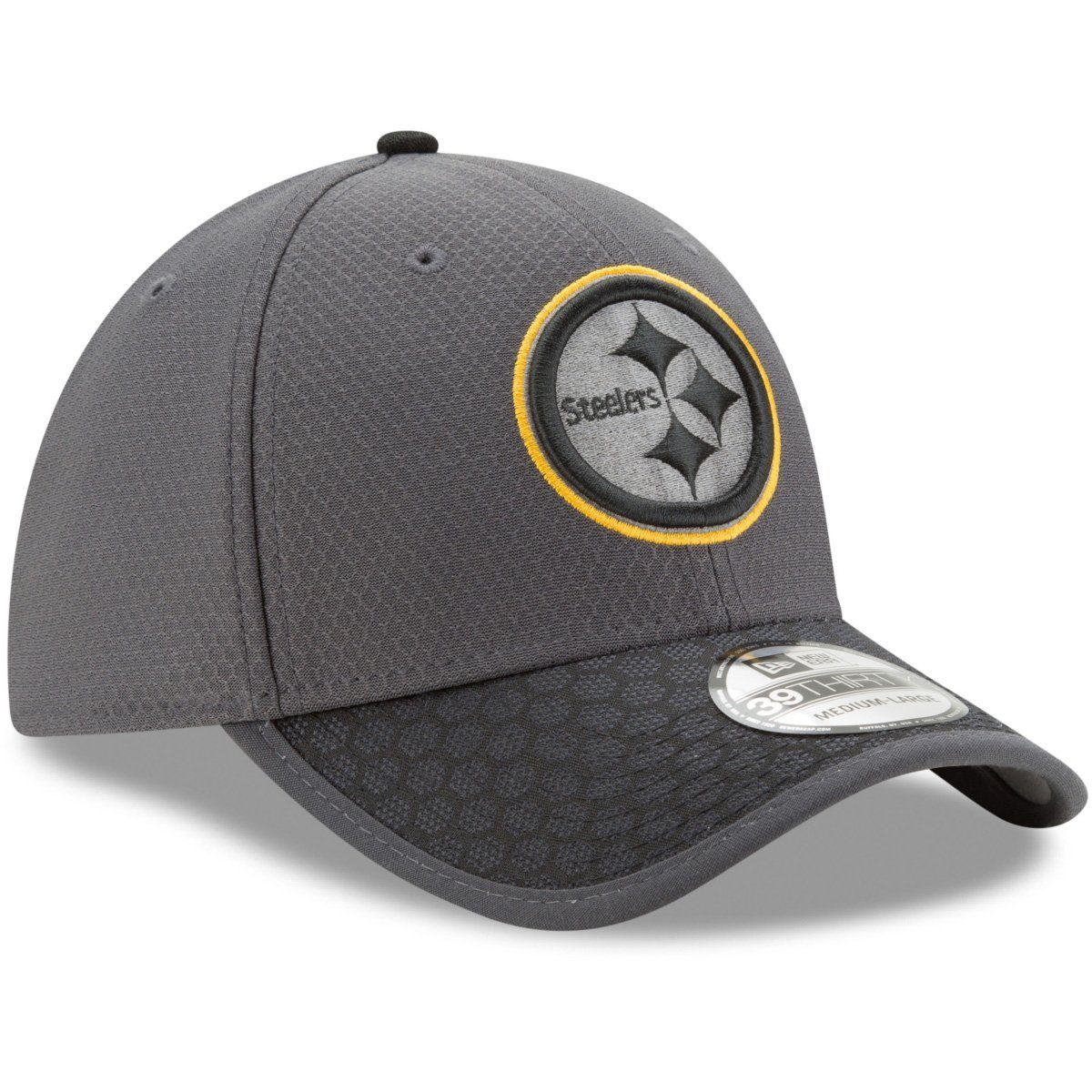 New Era Flex Cap 39Thirty SIDELINE Pittsburgh NFL Steelers