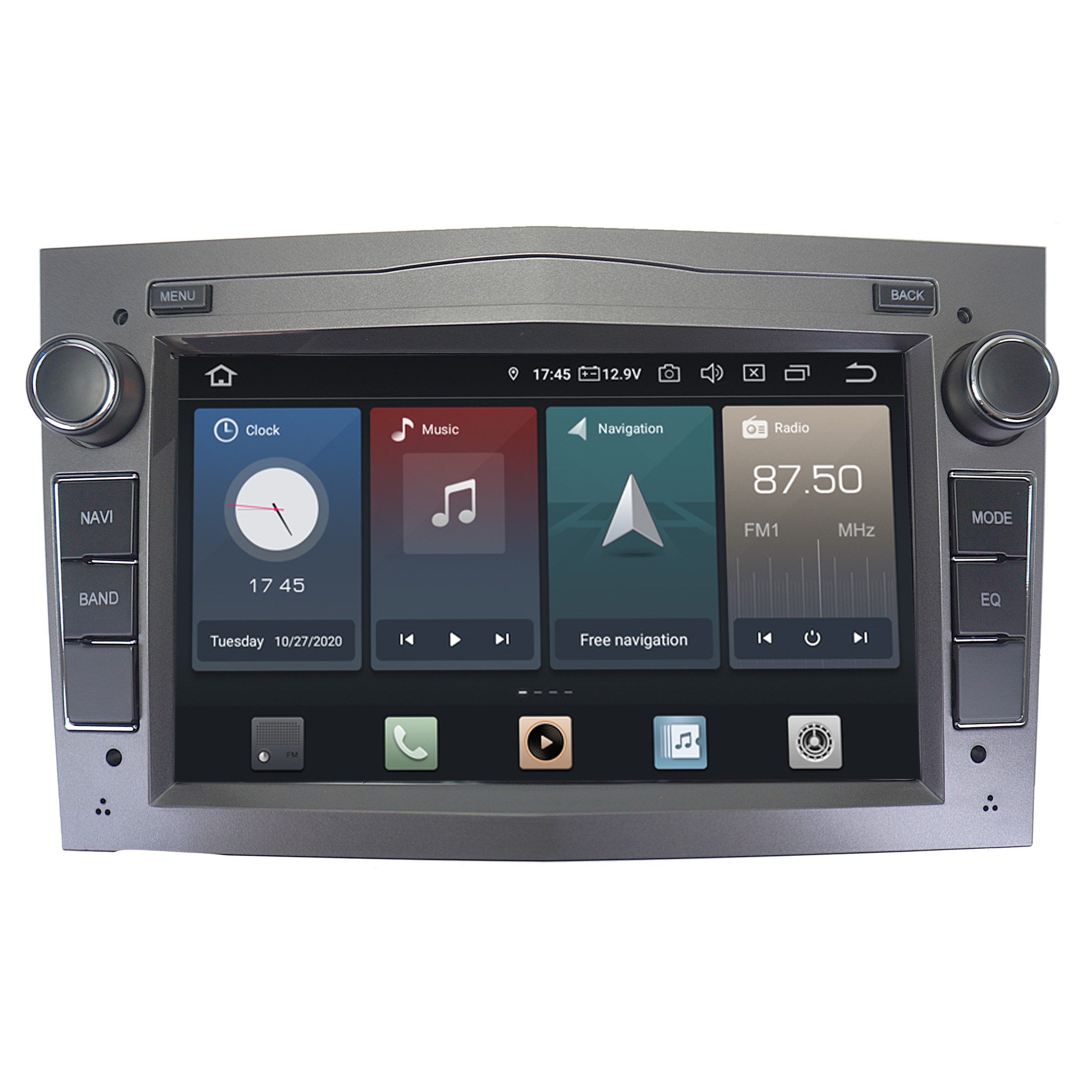 TAFFIO Für Opel Astra Corsa Zafira 7" Touch Android Autoradio DVD CarPlay Einbau-Navigationsgerät