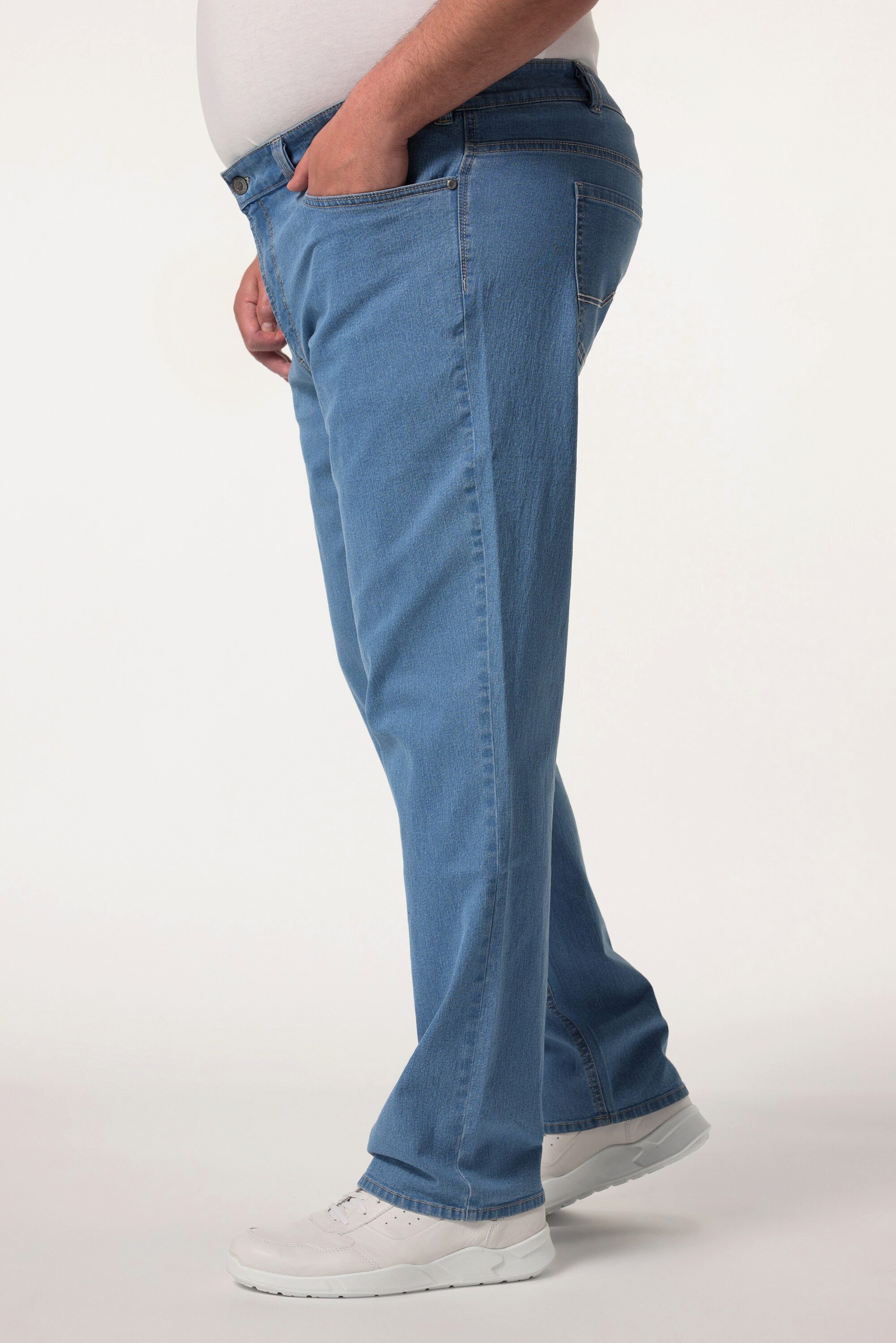 Men Plus 5-Pocket-Jeans Jeans Bauchfit Denim Regular Fit 5-Pocket – Bild 4 von 5