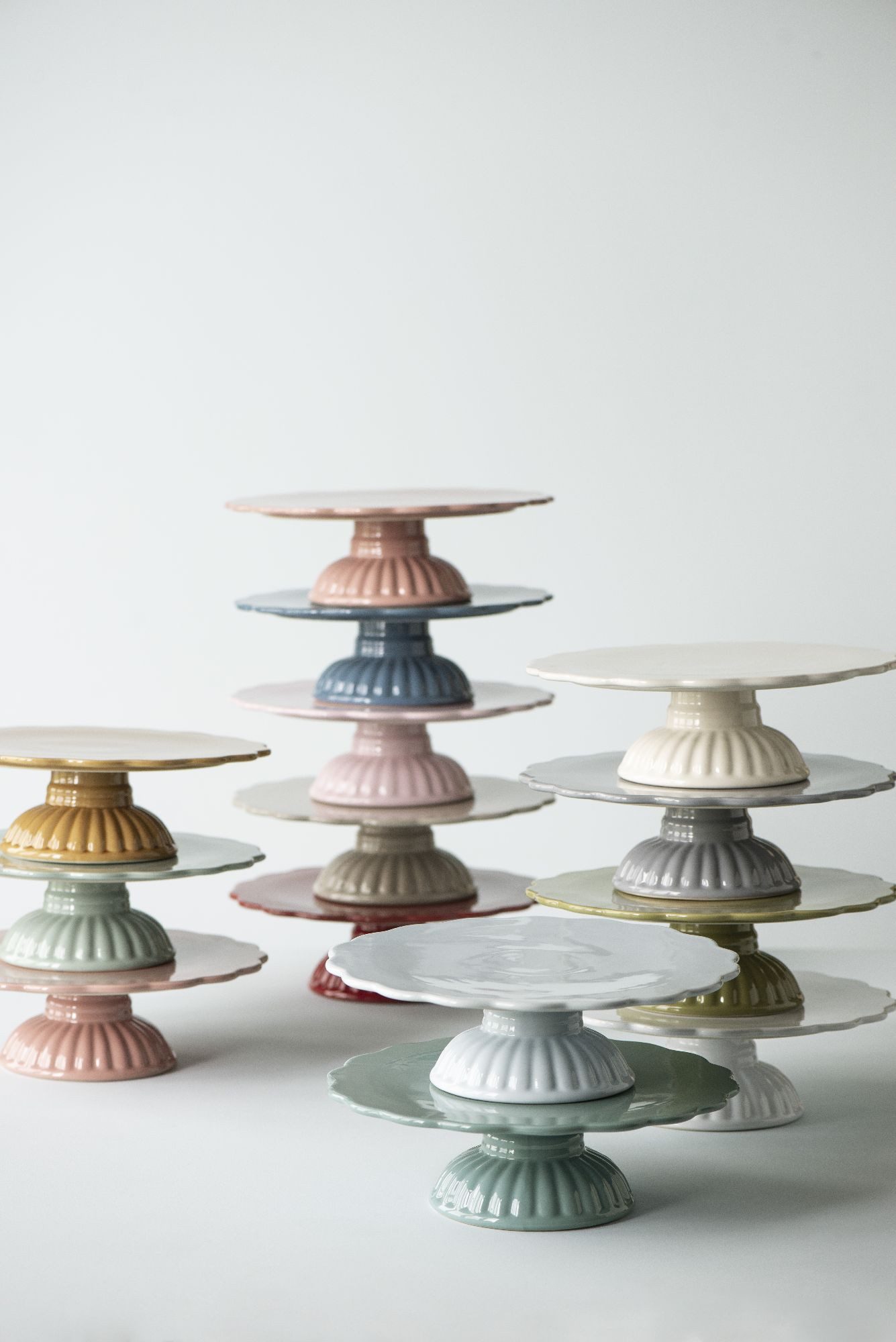 Ib Laursen Kuchenplatte Mynte, Steingut, Spülmaschinengeeignet