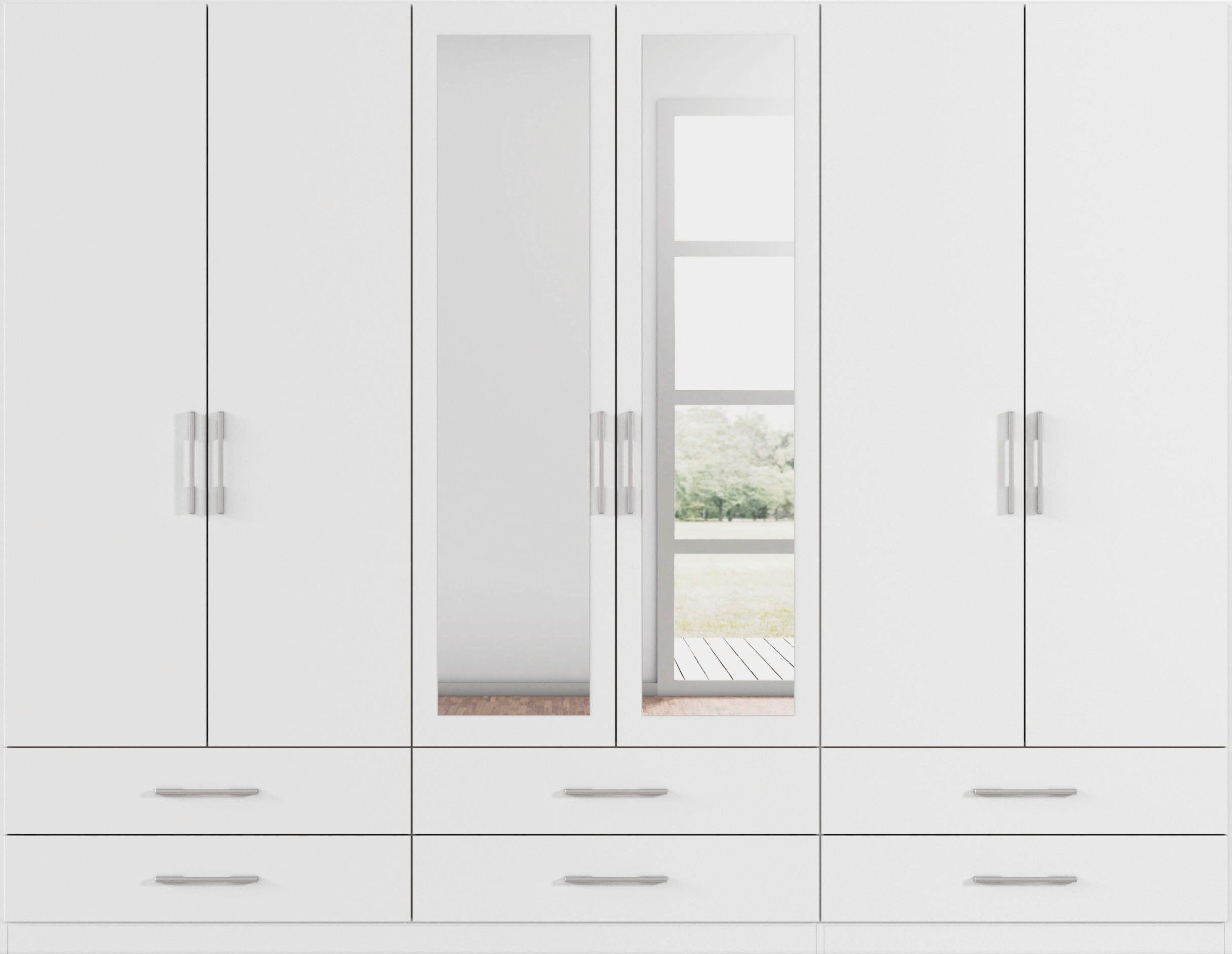 rauch Kleiderschrank Schrank Garderobe Wäscheschrank HERSBRUCK in 2 Breiten günstig online kaufen