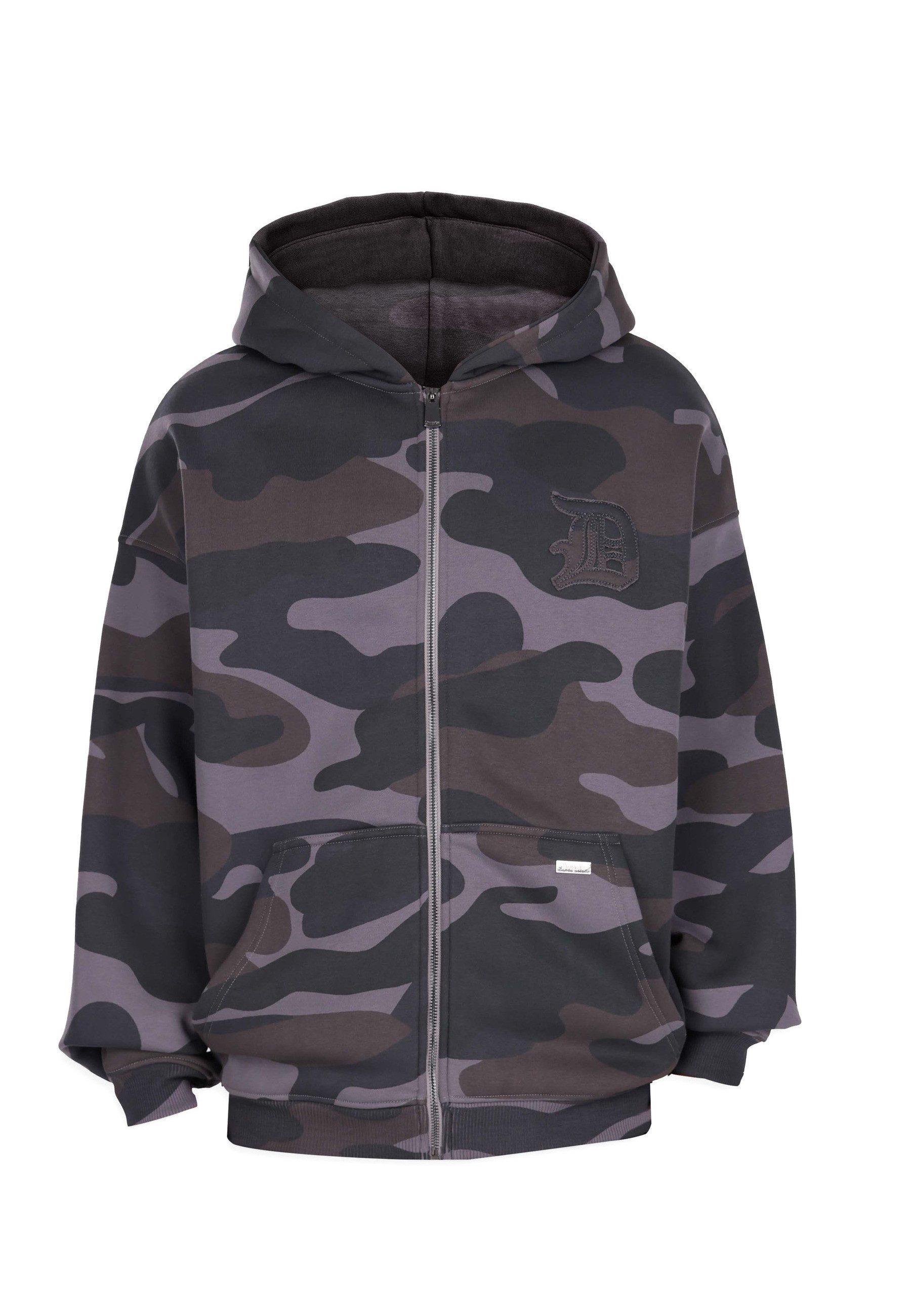 Dropsize Kapuzenpullover Dropsize BOXY ZIPPER (1-tlg)