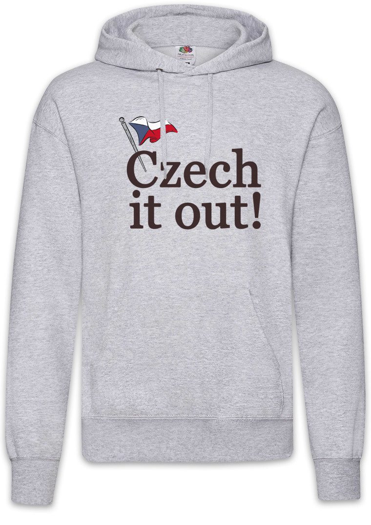 Hoodie Czech It Out Herren Hoodie Tschechoslowakei Tschechisch Holiday Check