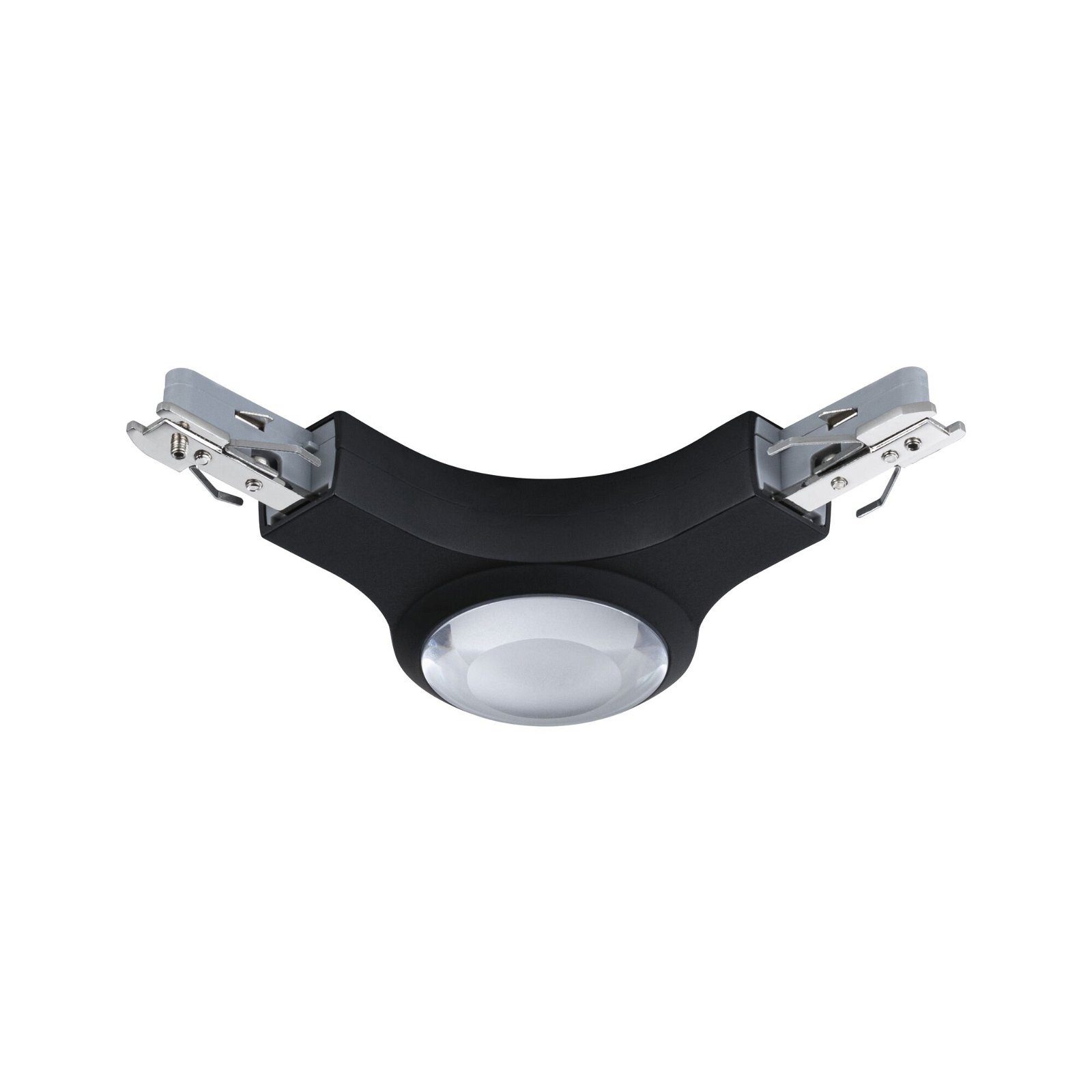 Paulmann Schienensystem-Verbinder URail Соединители L-Stück beleuchtet 141x141mm 5,3W Chrom matt, (1-tlg), dimmbar