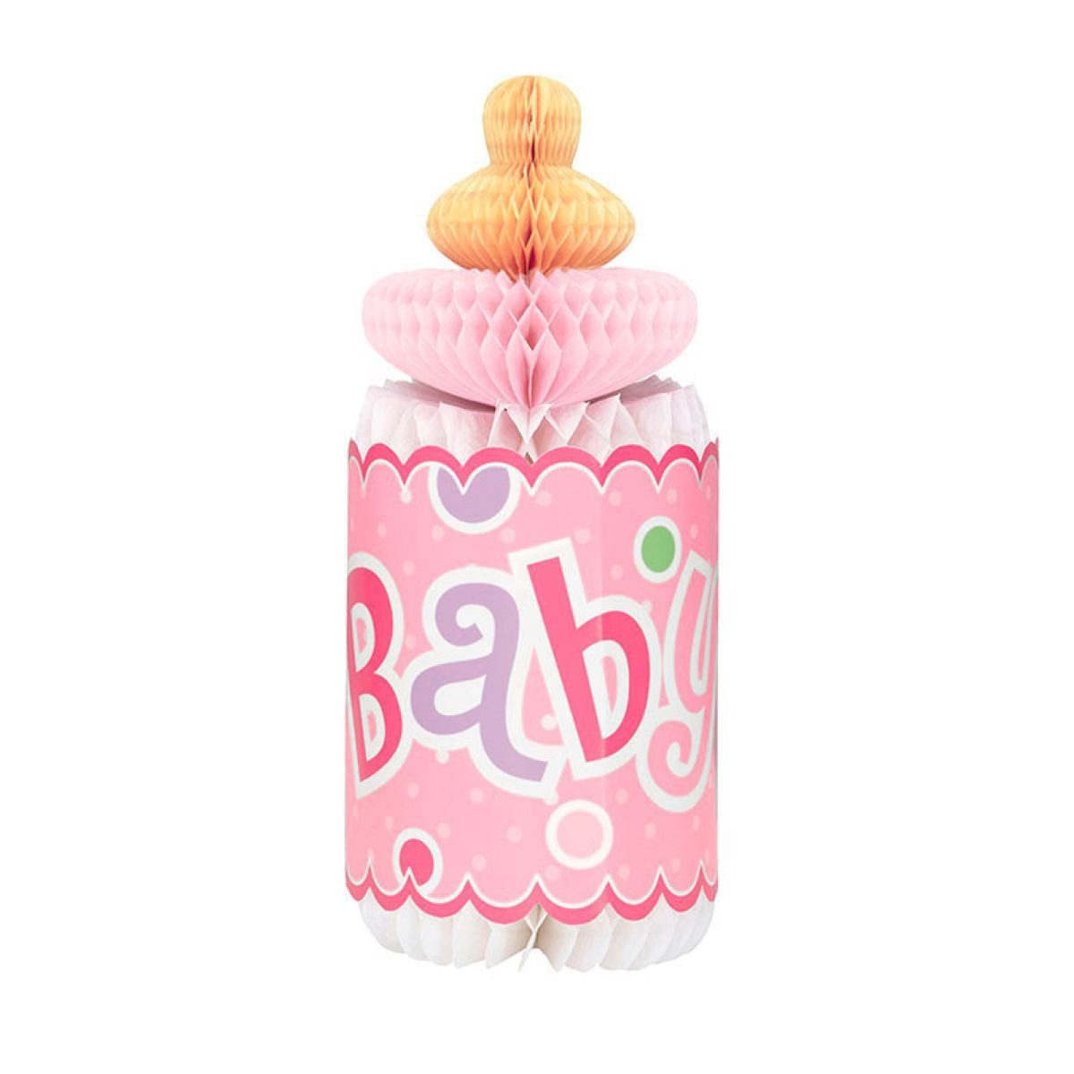 Unique Industries Inc. Hängedekoration Tischaufsteller Babyflasche Pink Bab günstig online kaufen