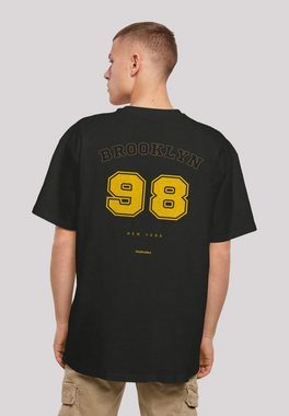 F4NT4STIC T-Shirt Brooklyn 98 NY OVERSIZE TEE Print