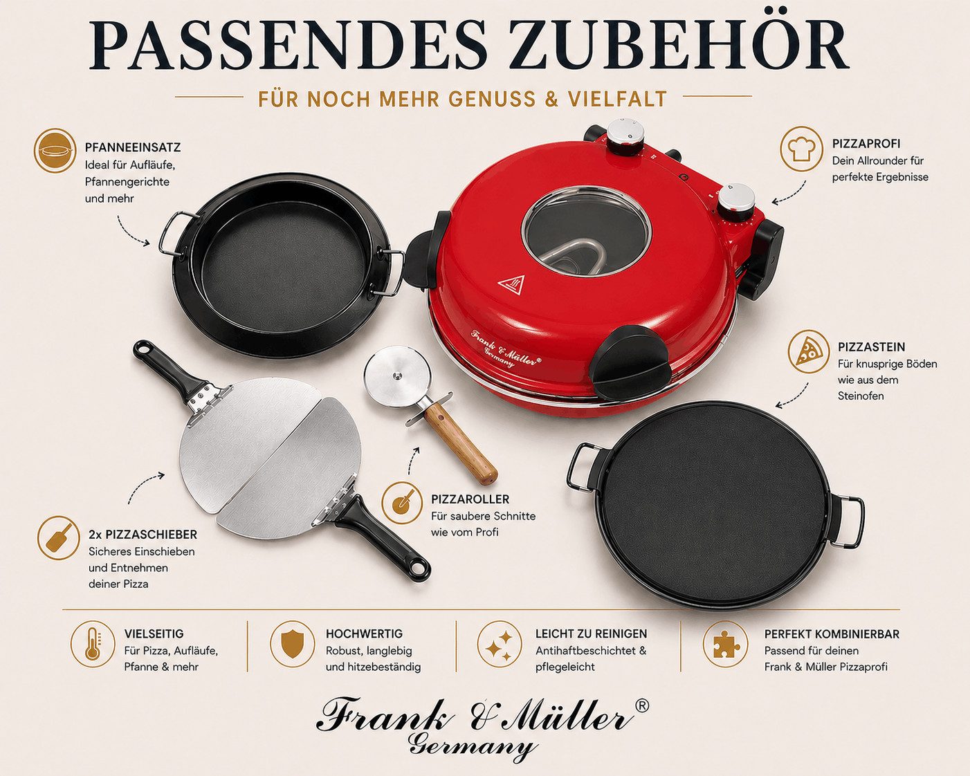 Frank & Müller Germany Pizzaofen F&M Pizzamaker