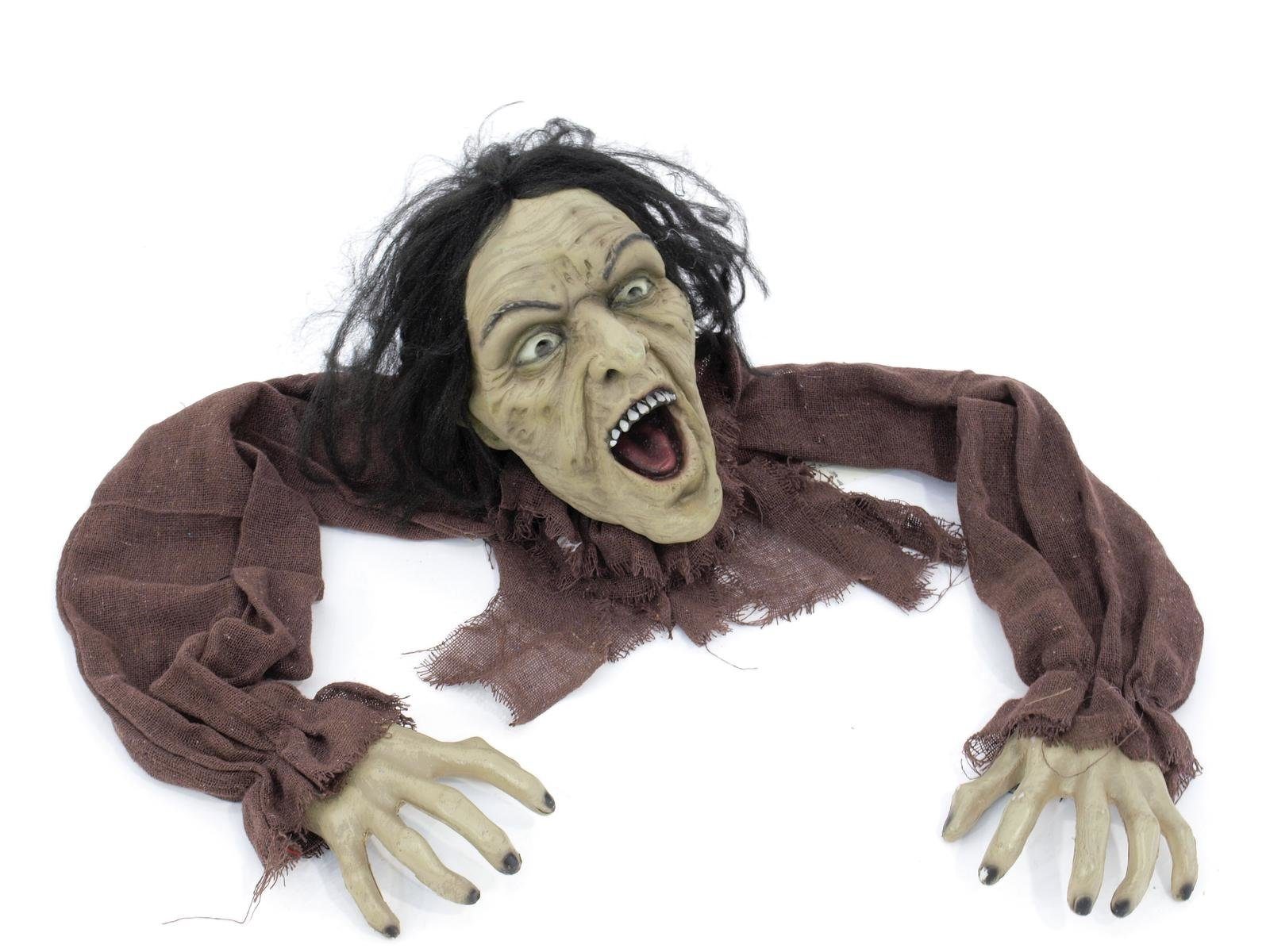 EUROPALMS Fantasy-Figur Halloween Figur Crawling 140cm, Arme formbar