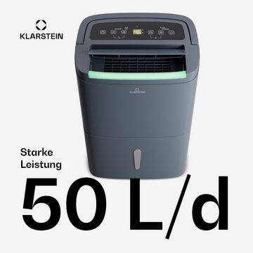 Klarstein Luftentfeuchter DryFy Connect 50 Luftentfeuchter, elektrisch WiFi Kompression 50l/d 45-55m²