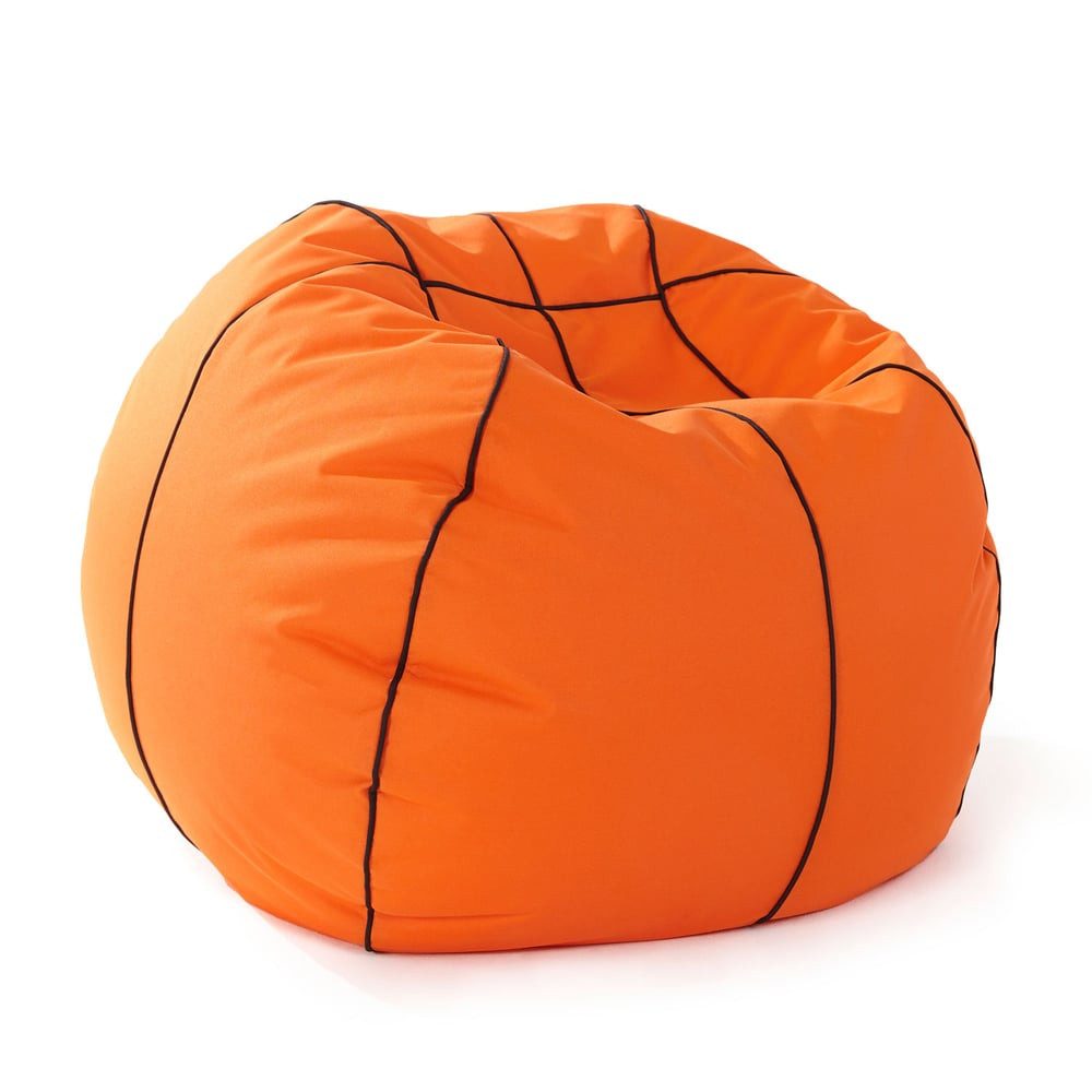 Lumaland Sitzsack Luxury Basketball Sitzkissen, Bodenkissen gaming Bean Bag günstig online kaufen