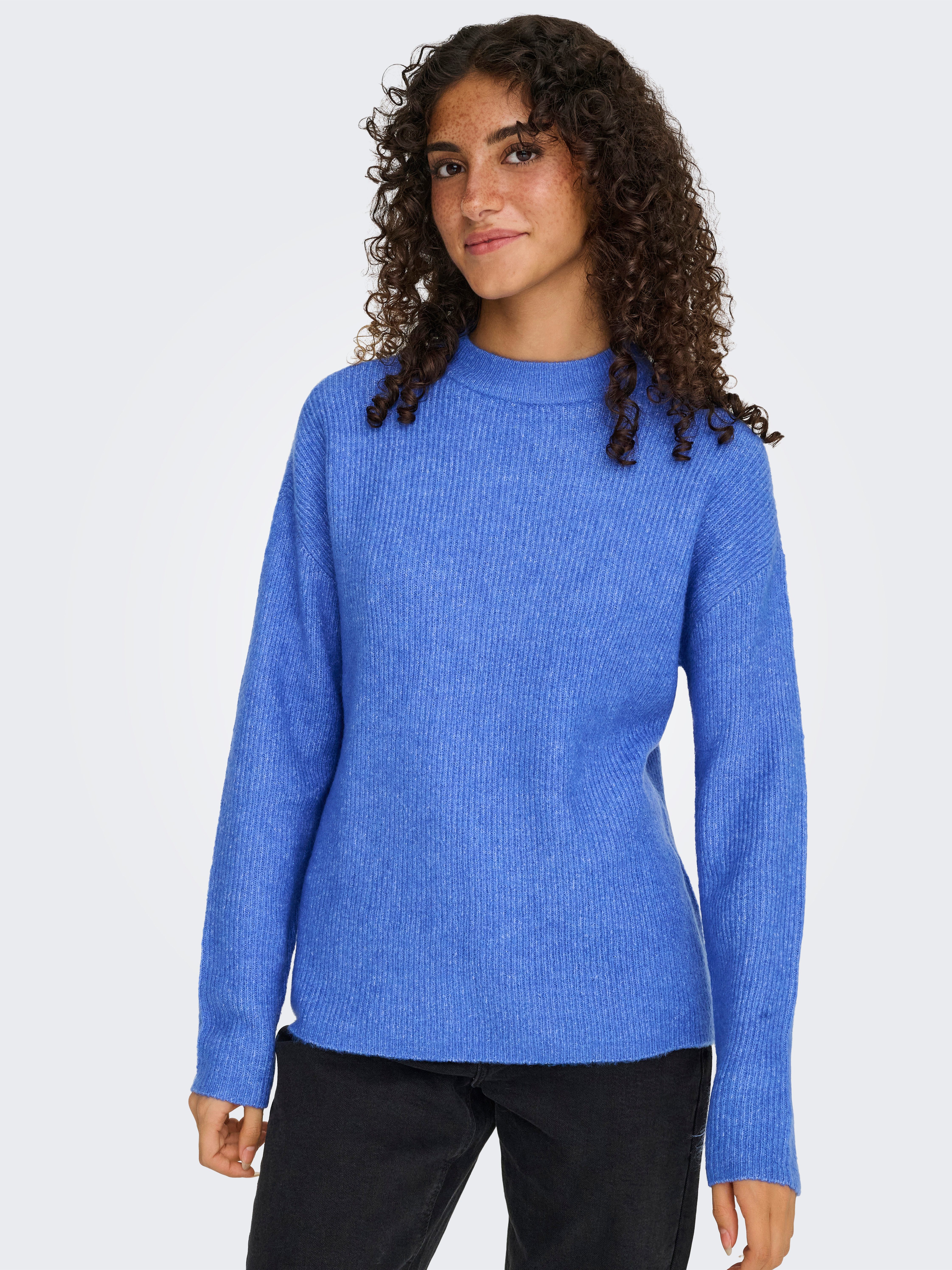 ONLY Strickpullover ONLCAMILLA O-NECK L/S PULLOVER günstig online kaufen