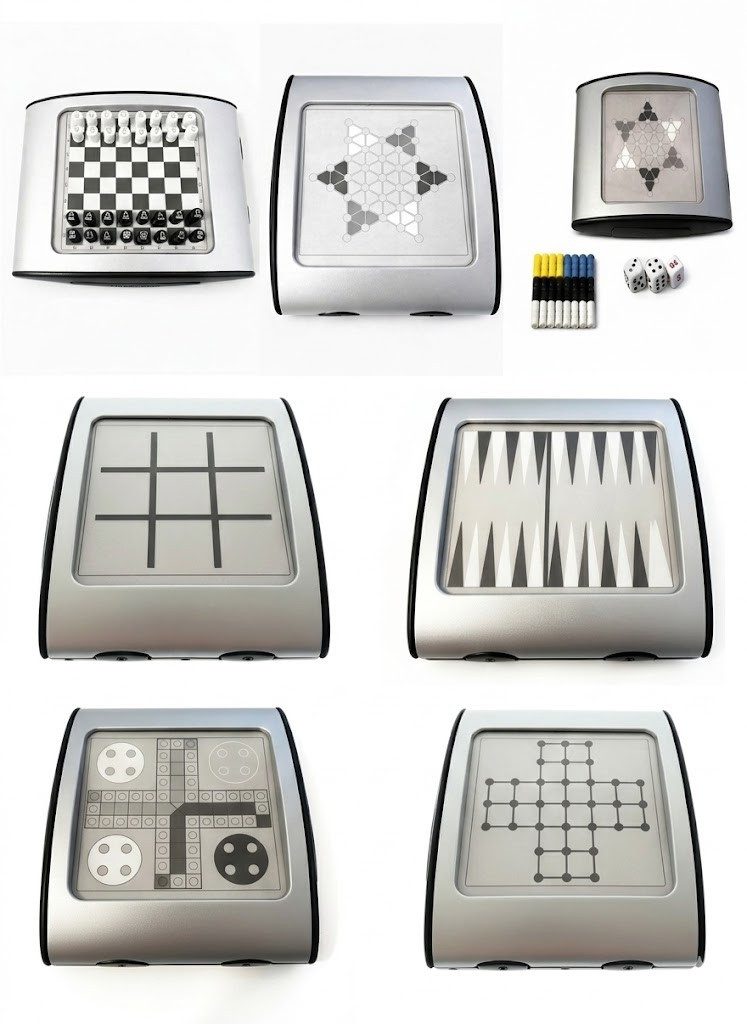ILOKEN Spielesammlung, Elektronisches Schachspiel mit Display Schachcomputer Lernmodi Trainer