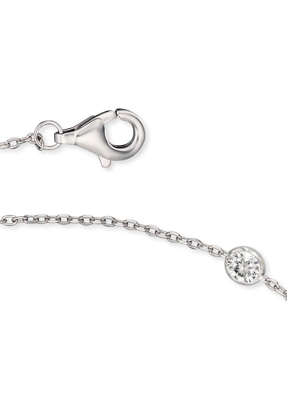 Engelsrufer Fußkette MOONLIGHT, mit Zirkonia (synth)