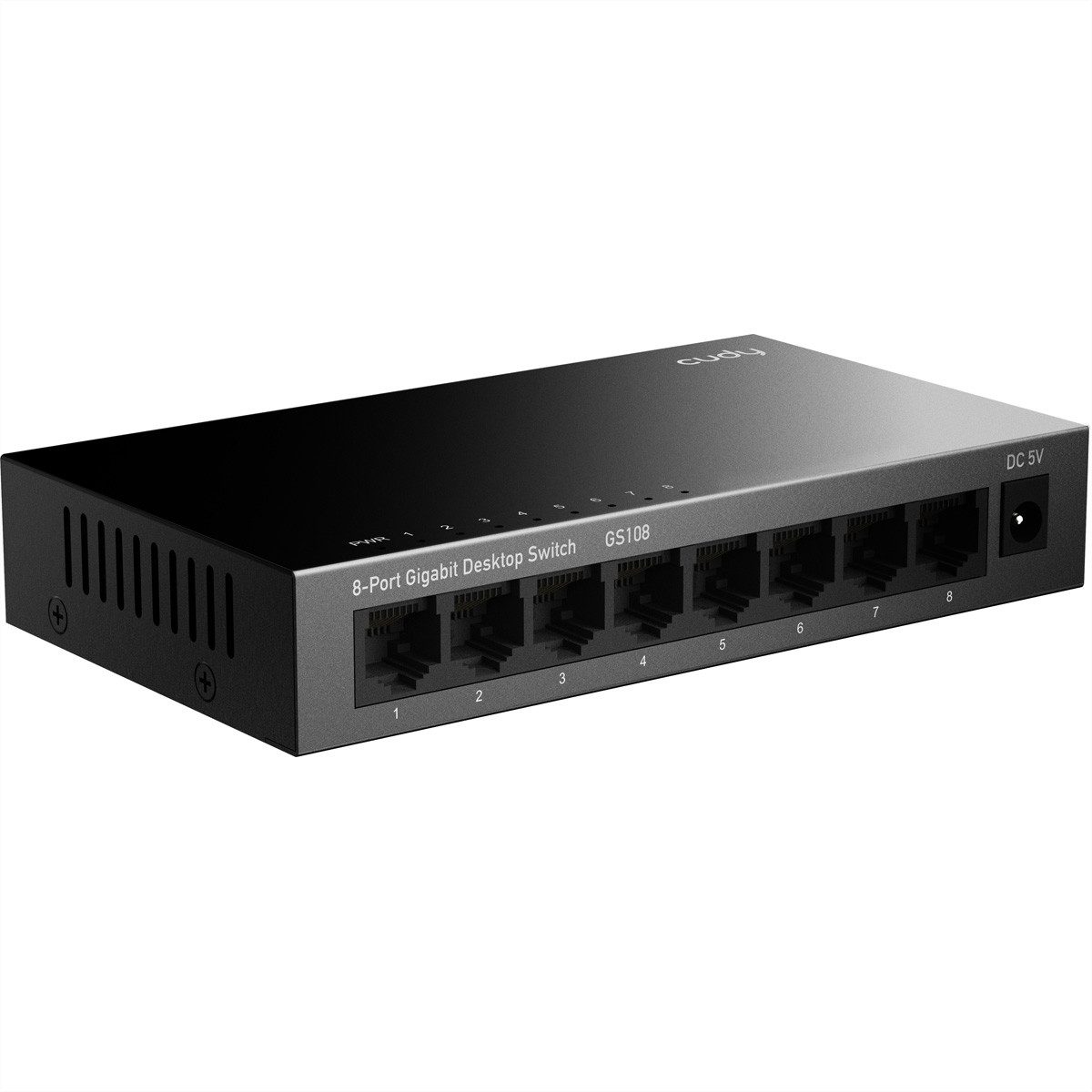 GS108 8-Port Gigabit Switch Netzwerk-Switch