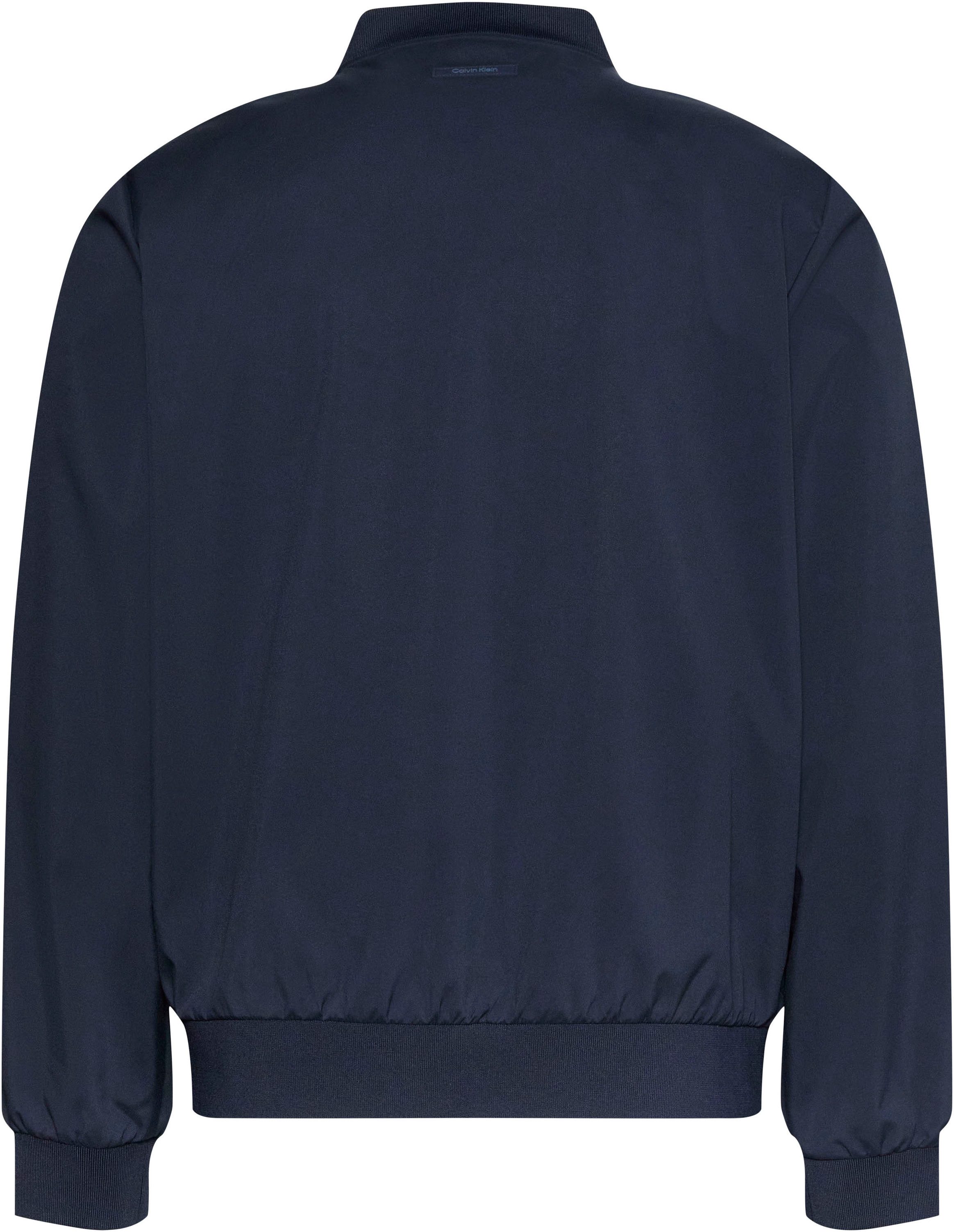 Calvin Klein Bomberjacke LS SOFT TECH BOMBER JACKET Regular fit mit Stehkragen