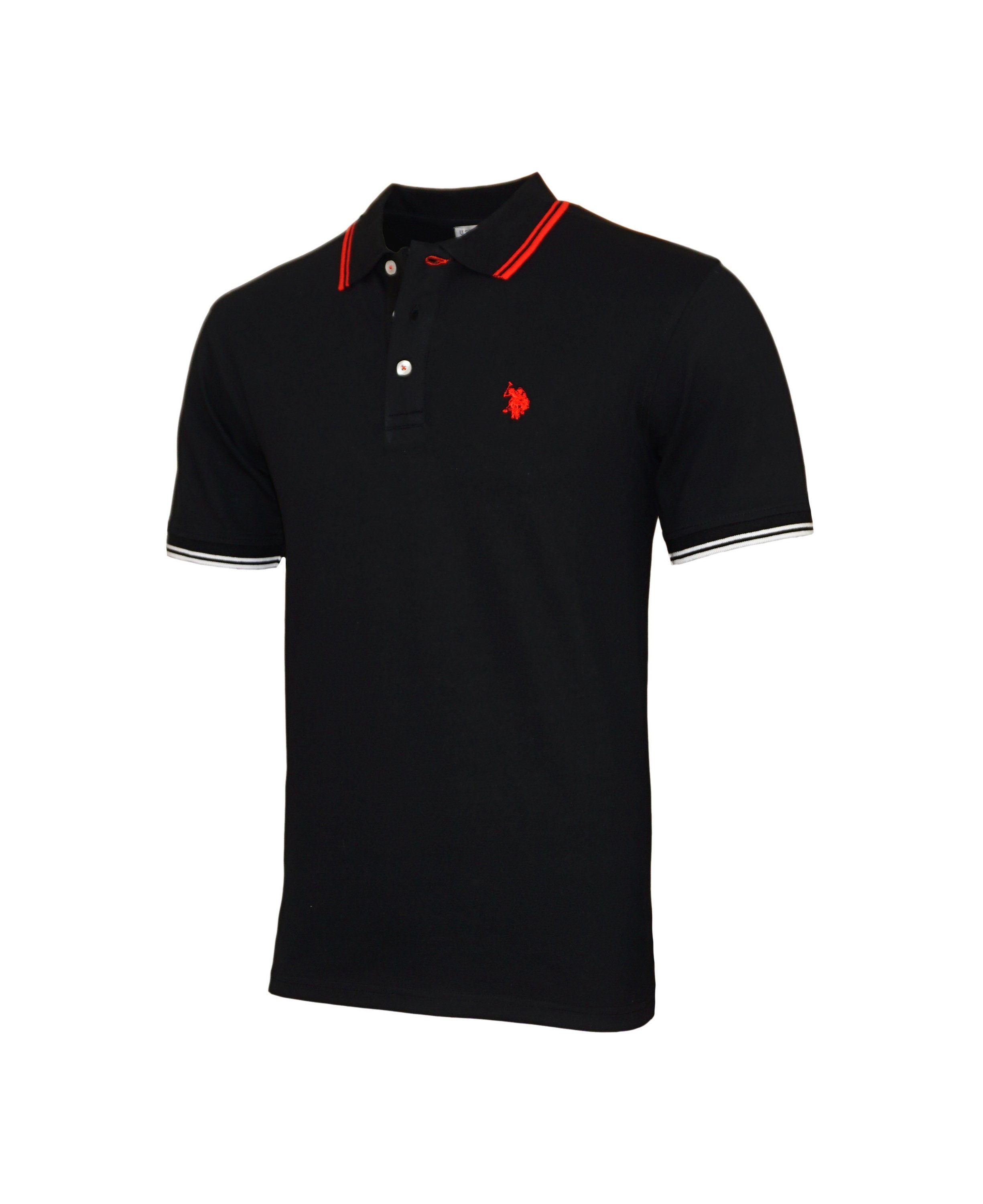 U.S. Polo Assn Poloshirt Shirt Shirt Poloshirt BARNEY (1-tlg) Polohemd schwarz